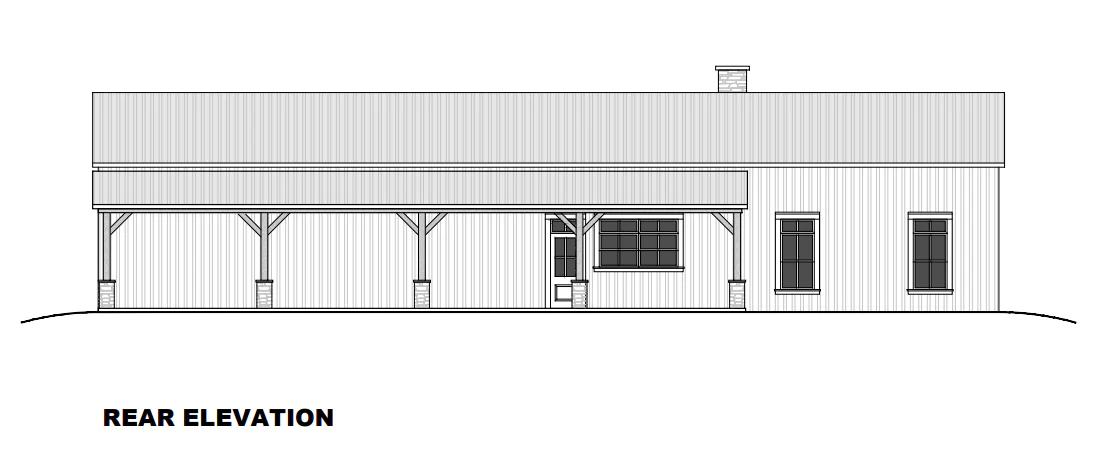 AK-4001 Ironwood Barndominium House Plan - Image 12