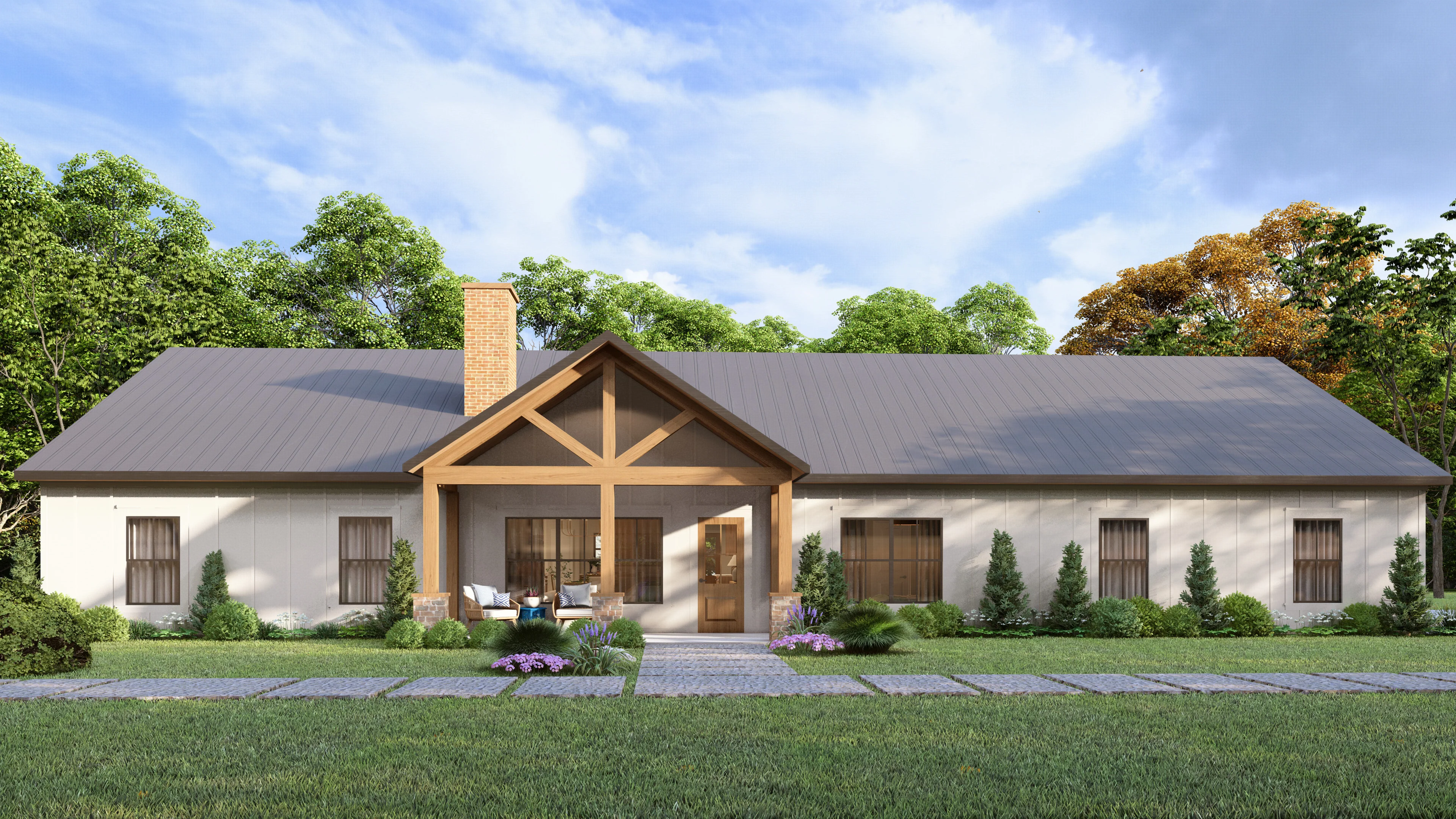 AK-4004 Harrington Barndominium House Plan - Image 5
