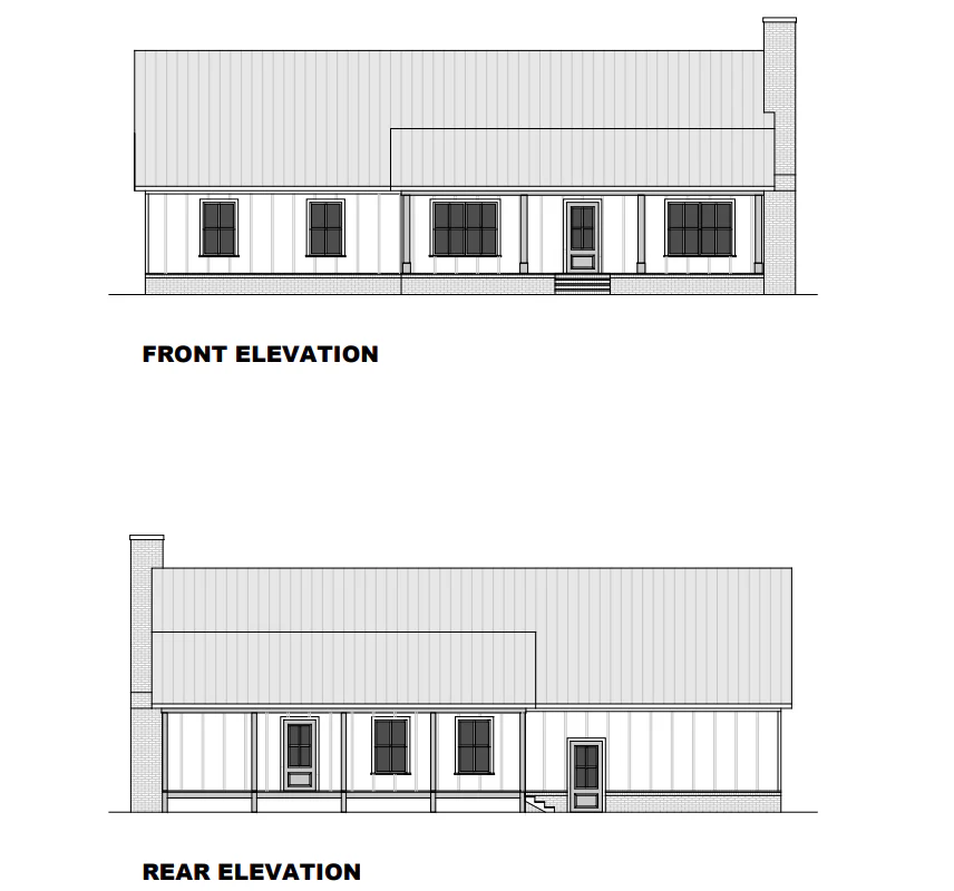 AK-4006-B Langford Barndominium House Plan - Image 11