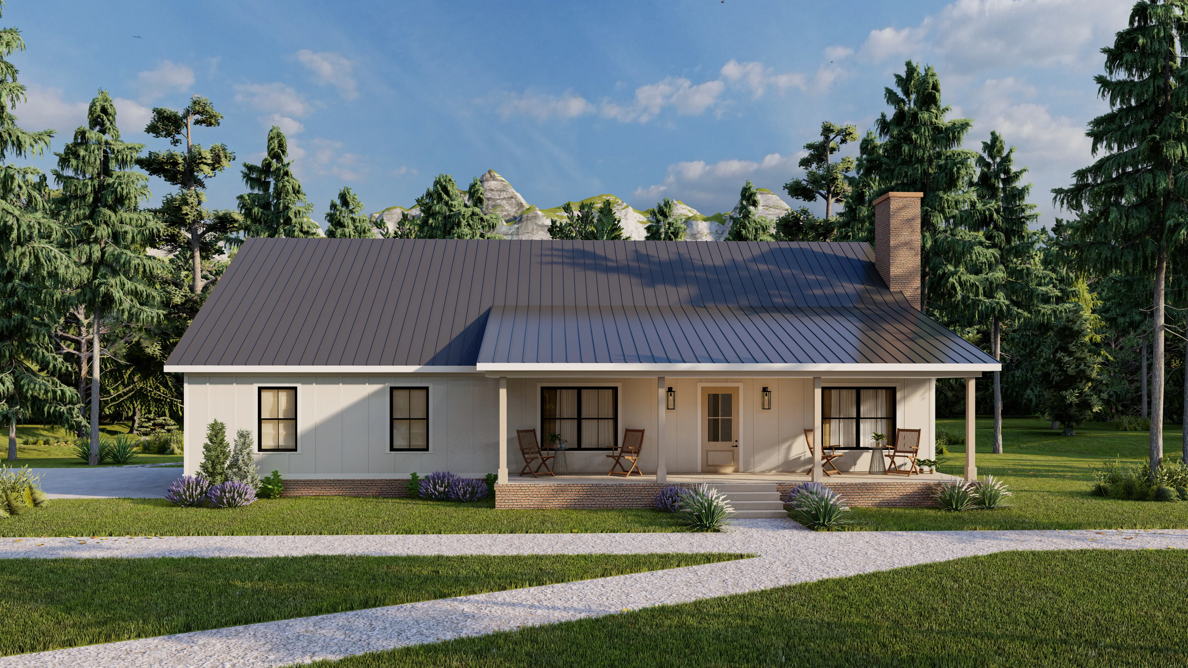 AK-4006-B Langford Barndominium House Plan - Image 4