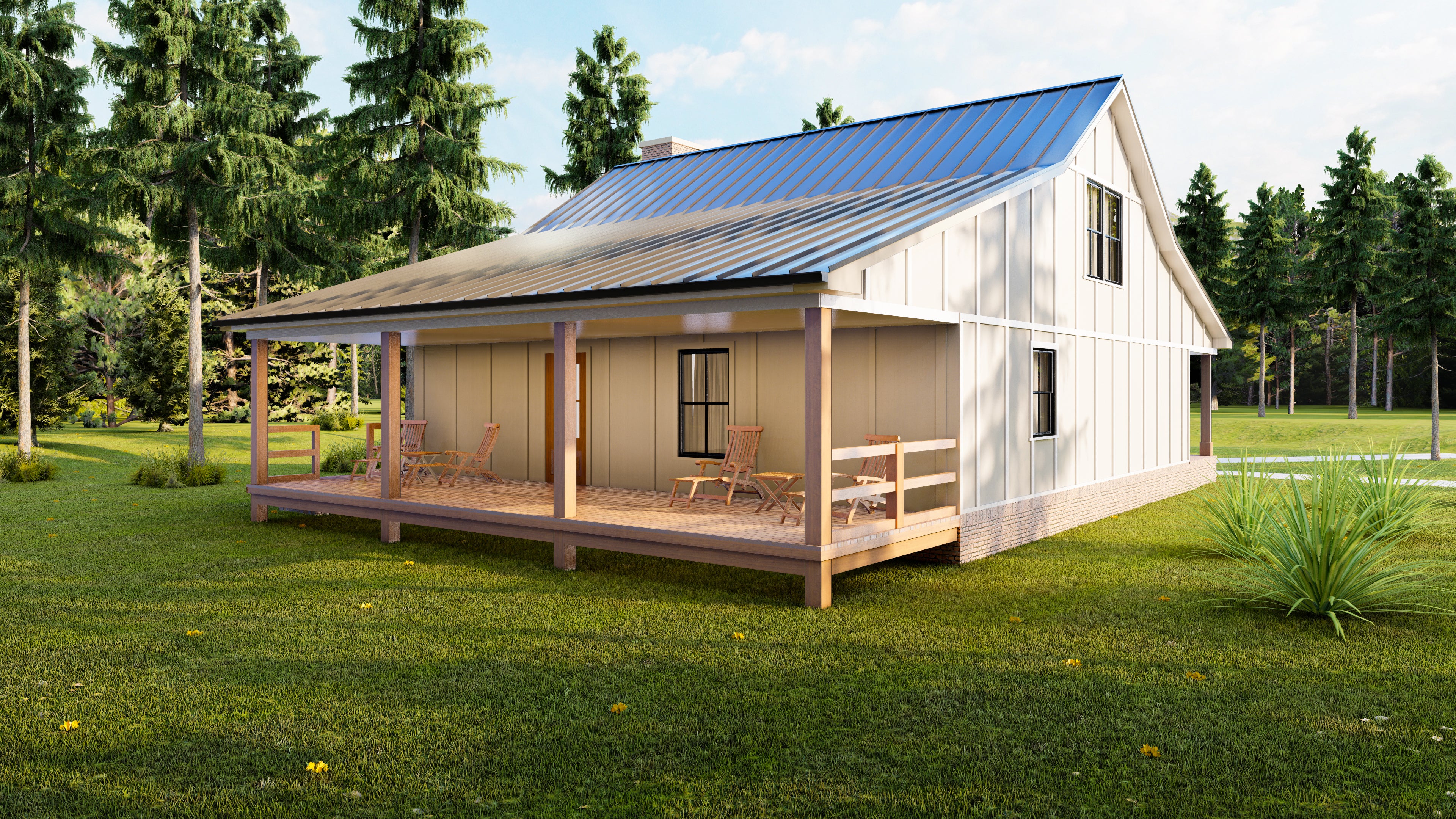 AK-4006 Blackthorn Barndominium House Plan - Image 10