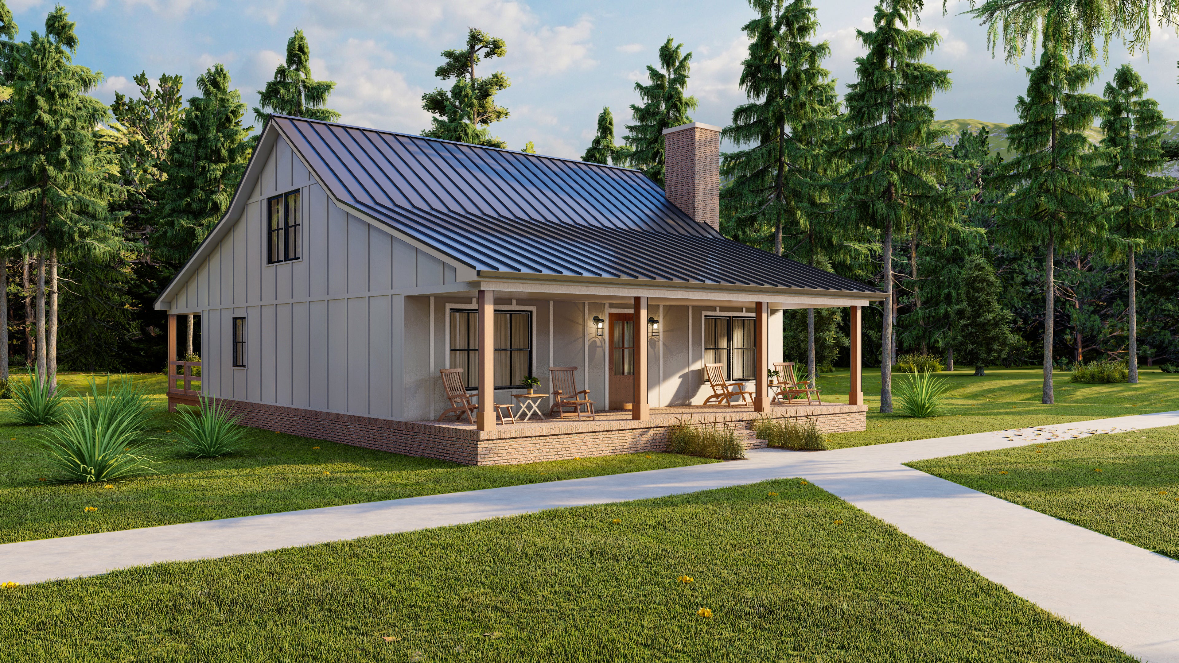AK-4006 Blackthorn Barndominium House Plan - Image 12
