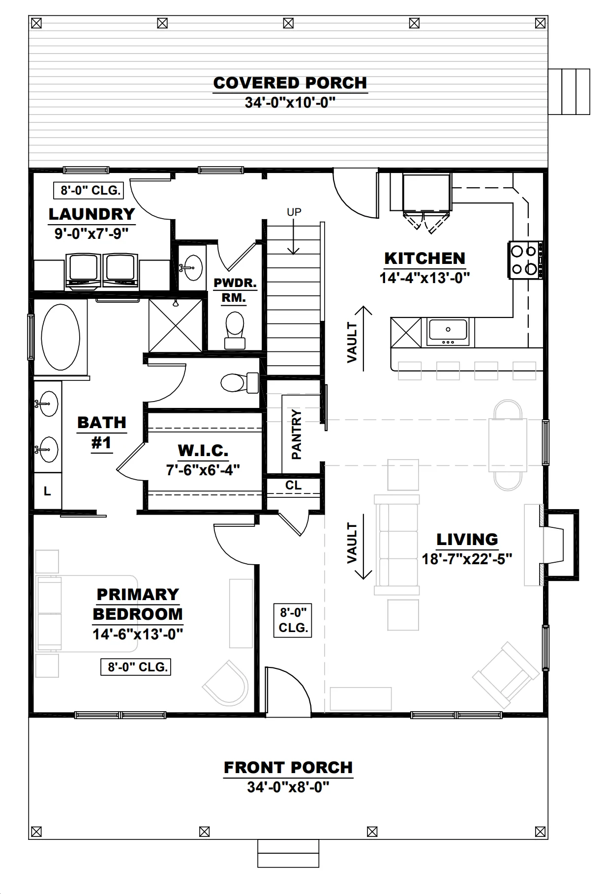 AK-4006 Blackthorn Barndominium House Plan - Image 18