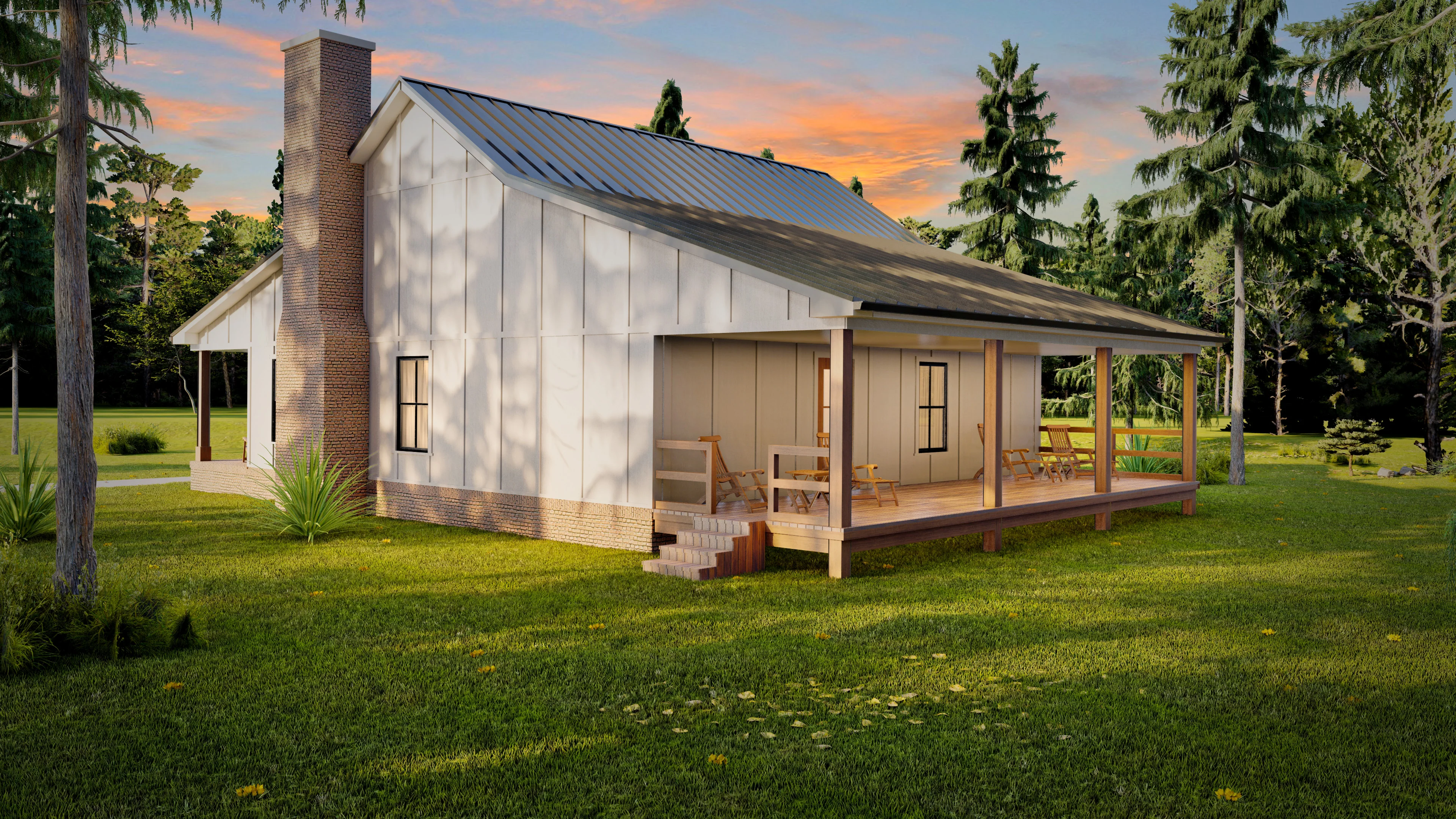 AK-4006 Blackthorn Barndominium House Plan - Image 7