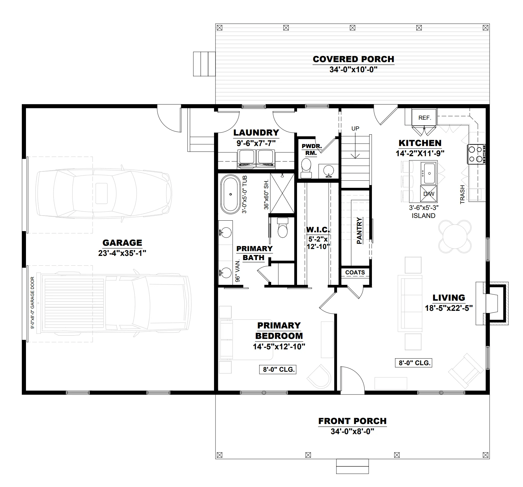 AK-4006-C Eldermere Barndominium House Plan - Image 11