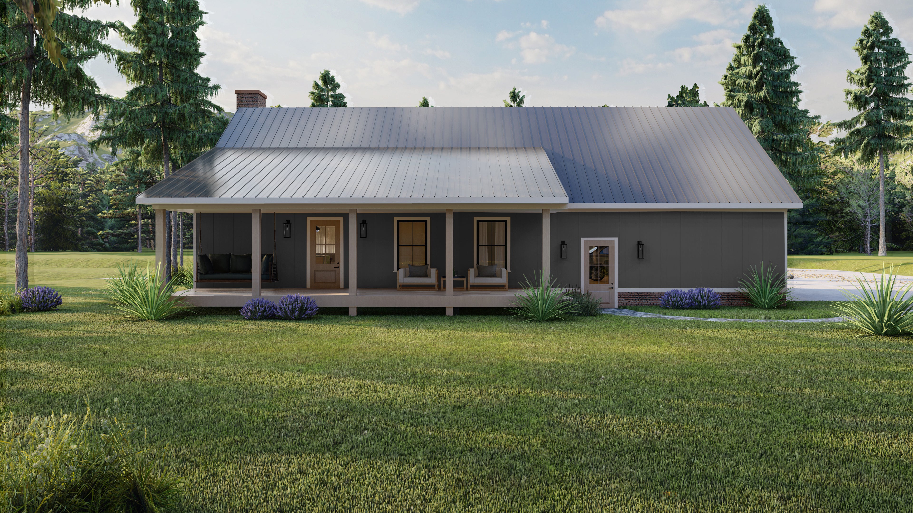 AK-4006-C Eldermere Barndominium House Plan - Image 5