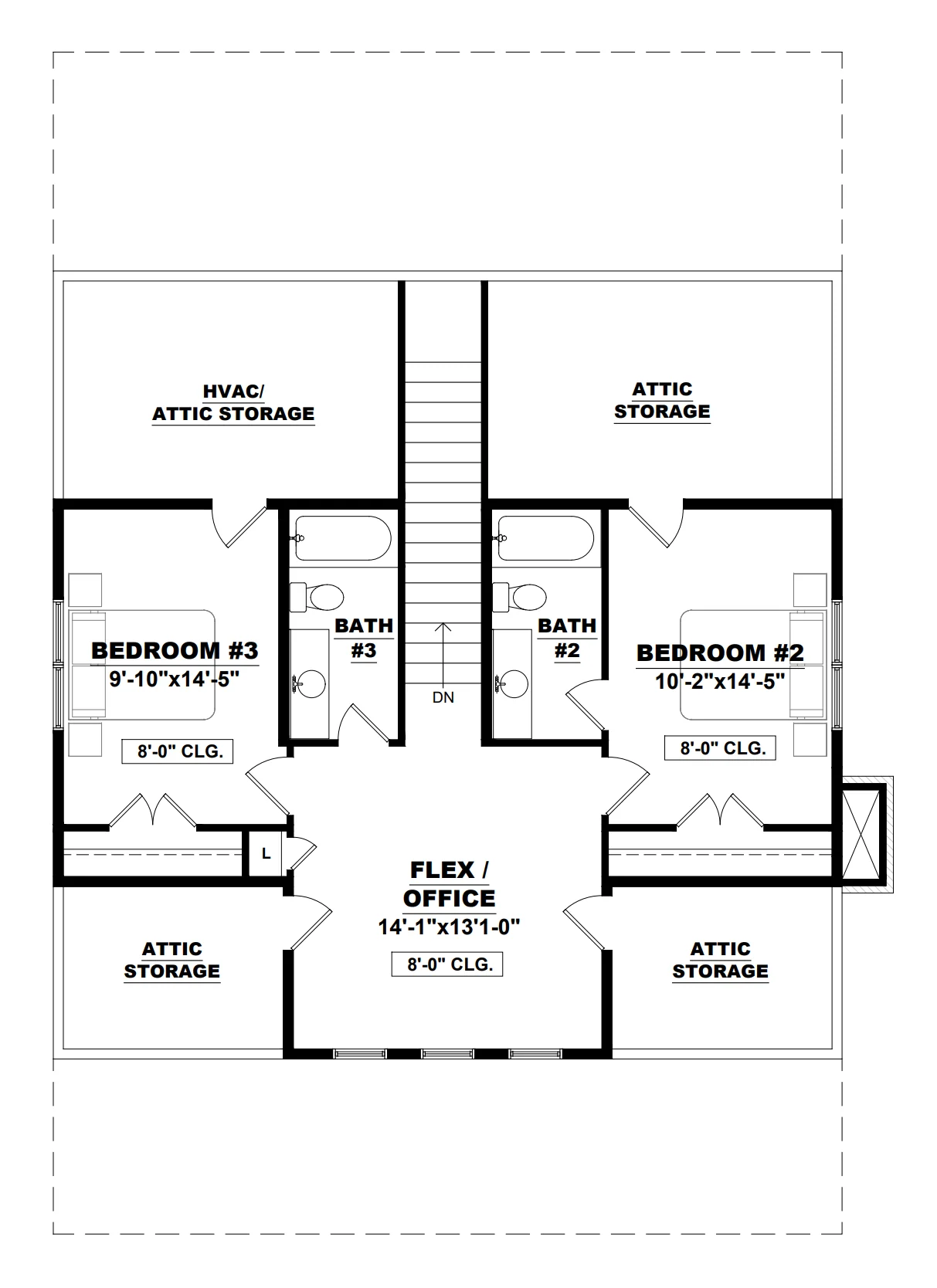 AK-4007-B Clarion Barndominium House Plan - Image 11