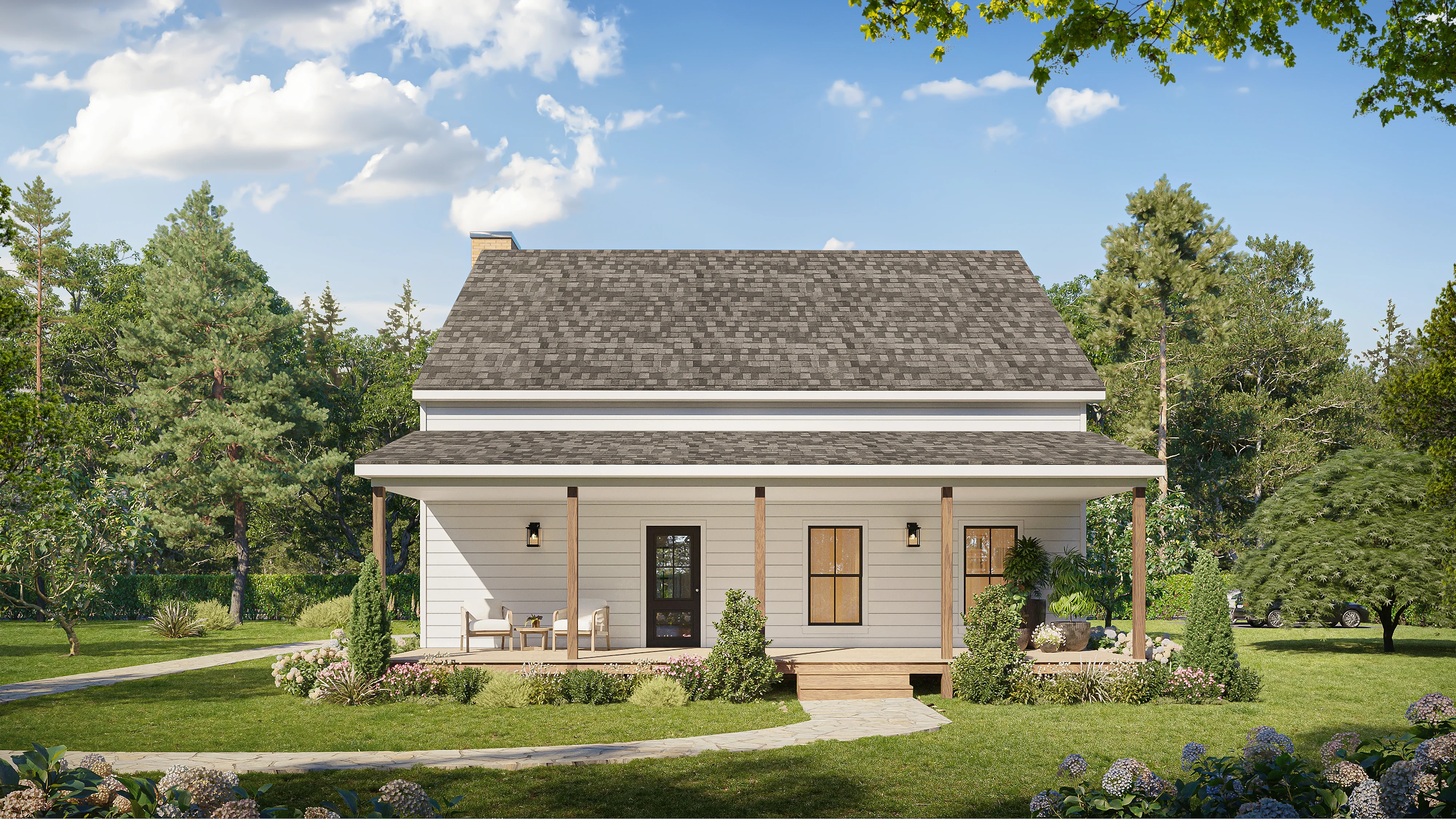 AK-4007-B Clarion Barndominium House Plan - Image 6