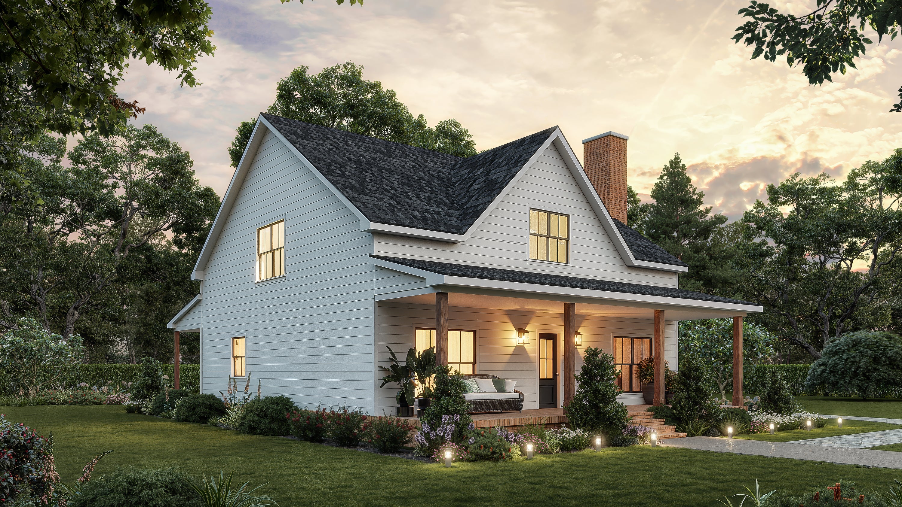 AK-4007-C Aurelia Barndominium House Plan - Image 6