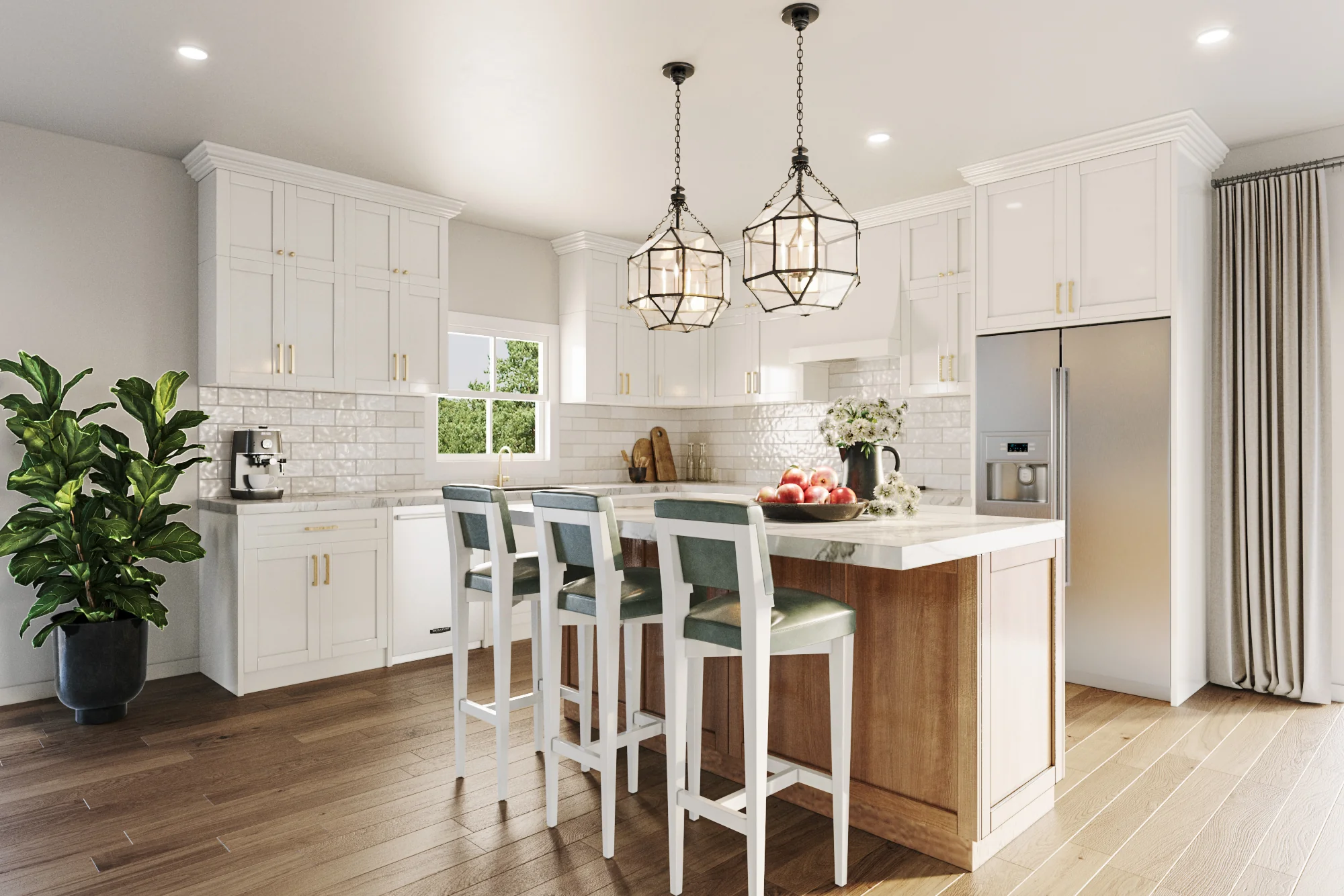 AK-4007-C Aurelia Barndominium House Plan - Image 7