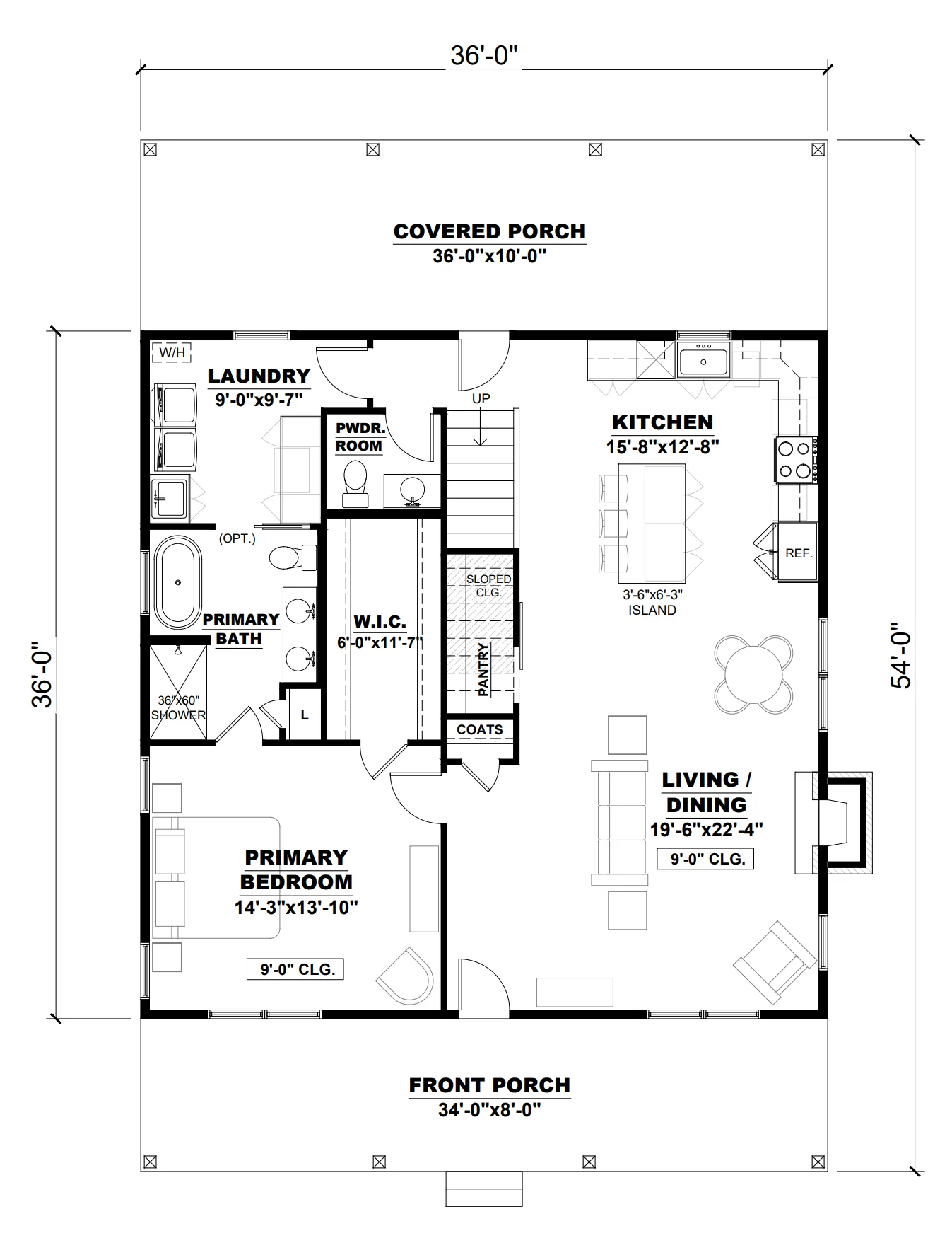 AK-4007-C Aurelia Barndominium House Plan - Image 9