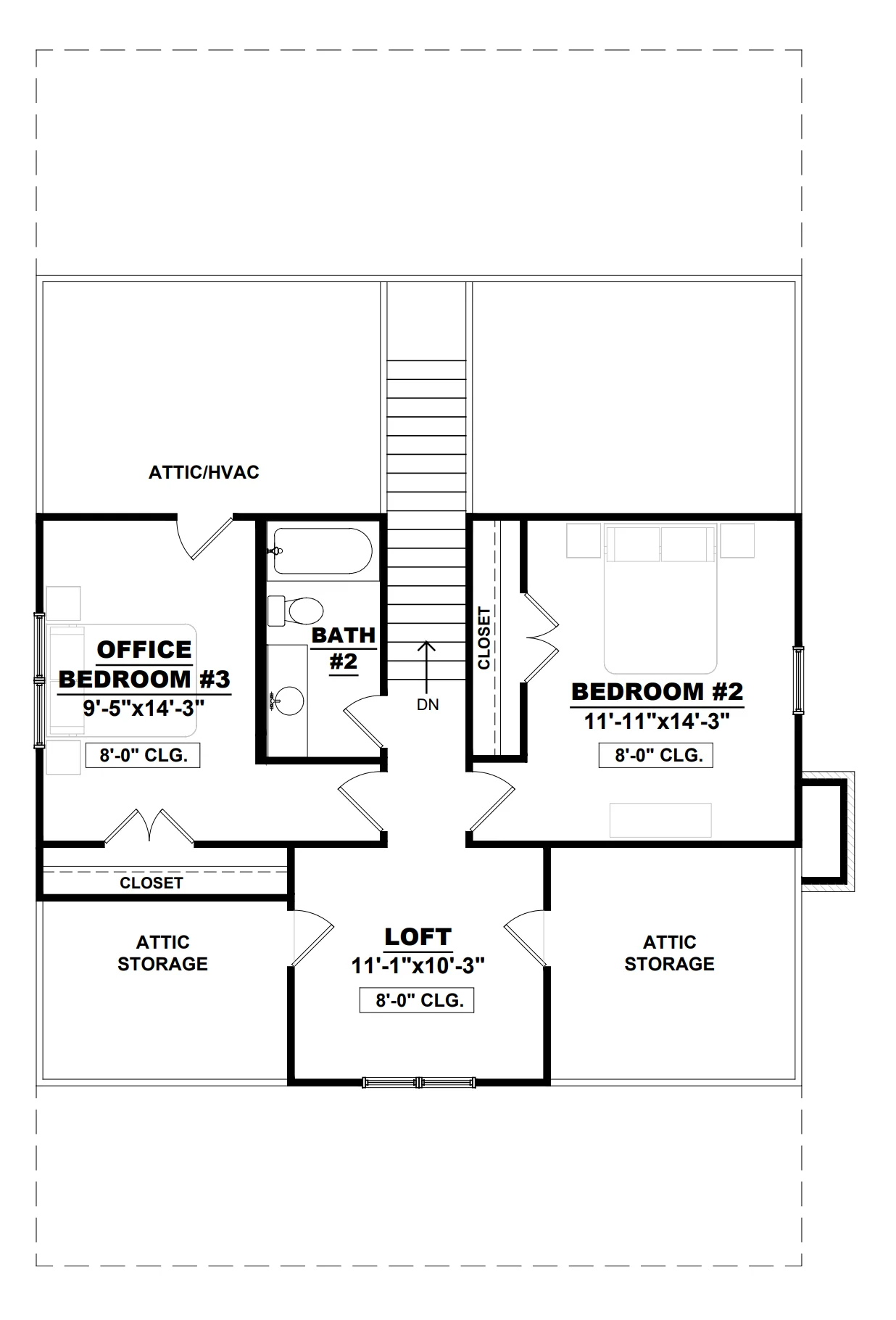AK-4007 Laura Barndominium House Plan - Image 12