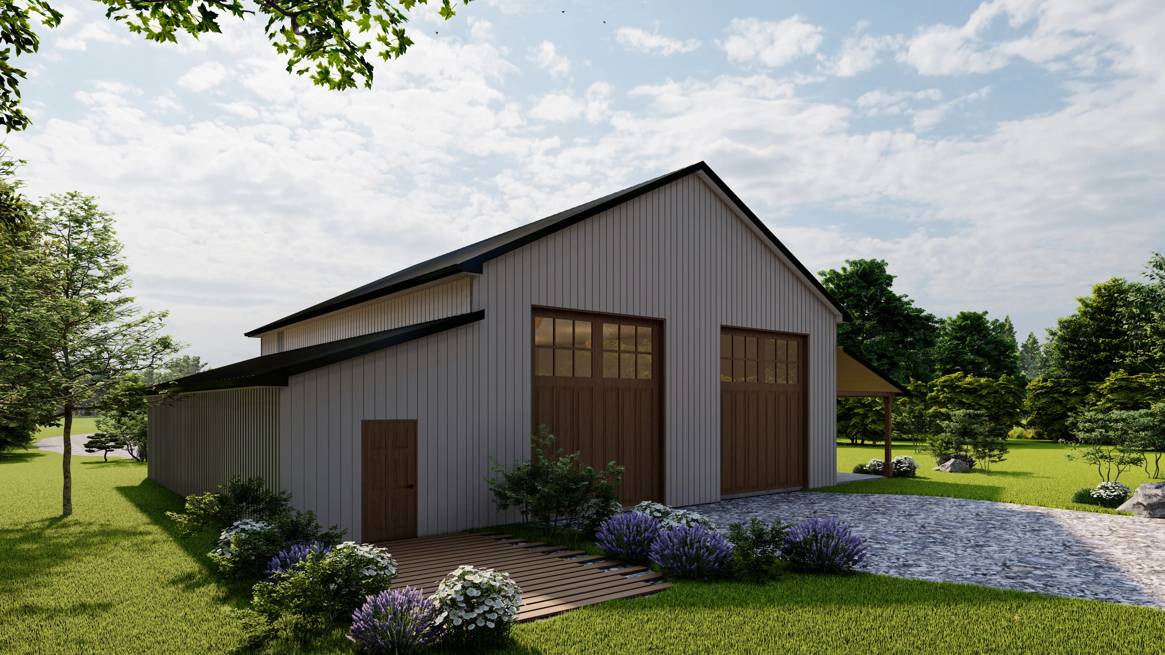 AK-4008 Foxhaven Barndominium House Plan - Image 6