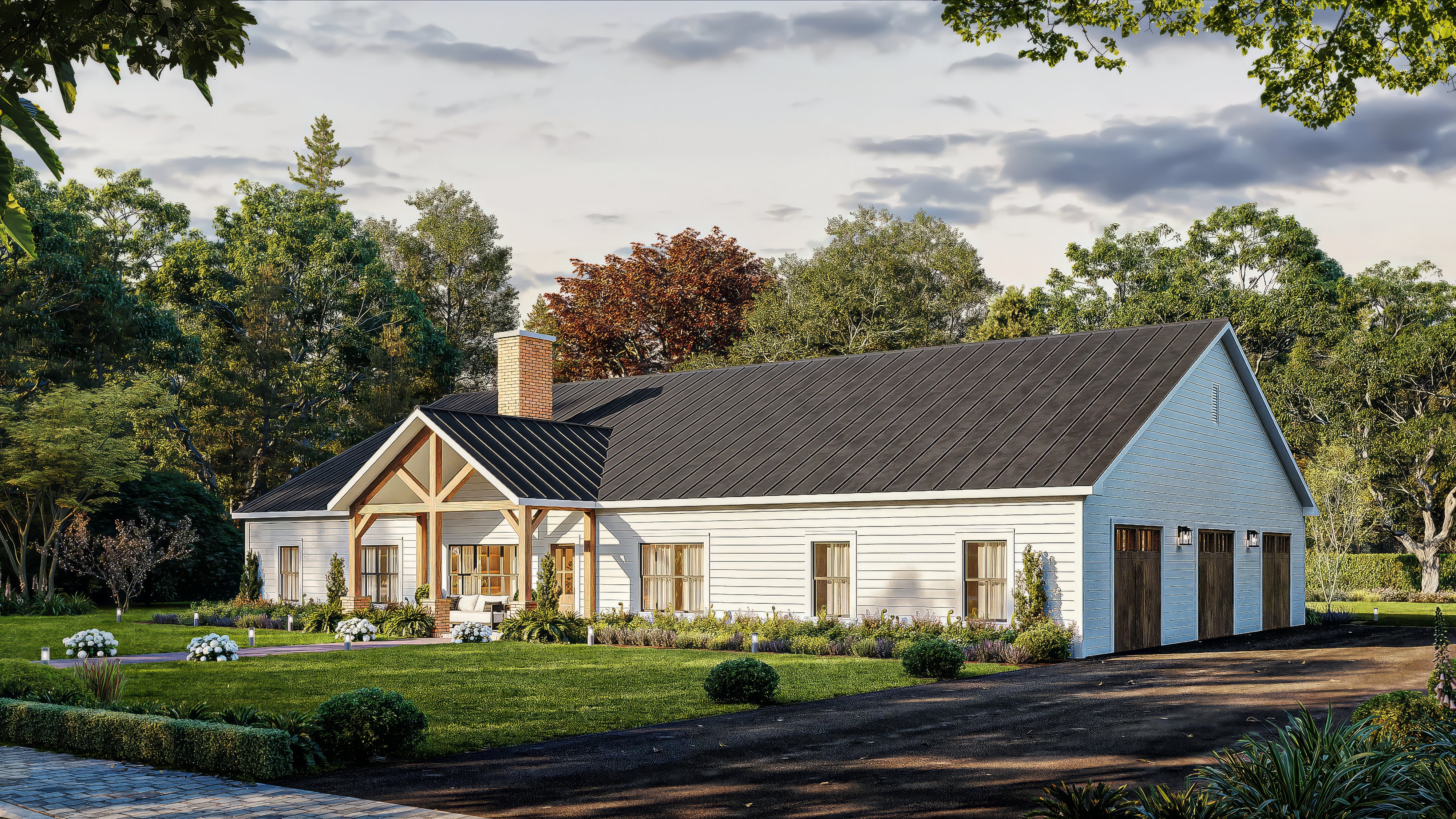 AK-4010 Memphis Barndominium House Plan - Image 7
