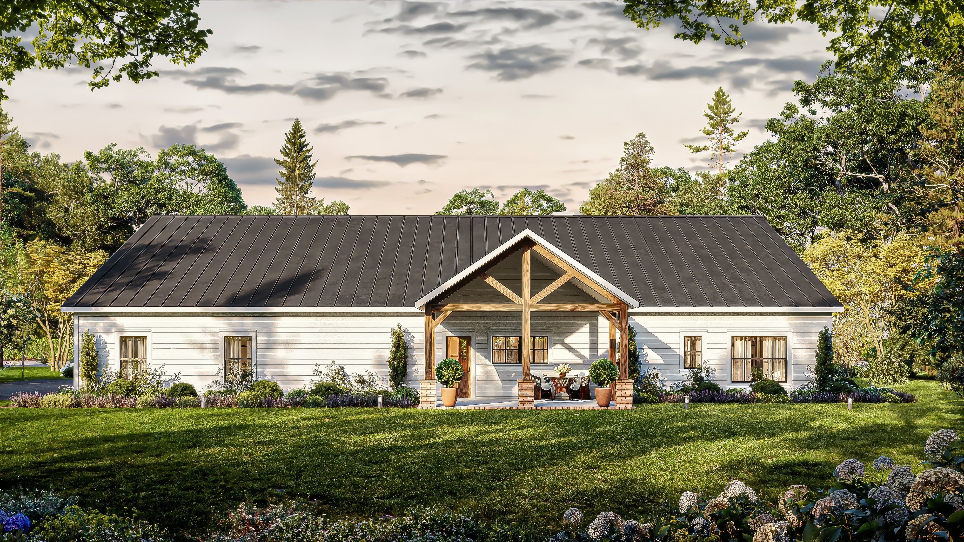 AK-4010 Memphis Barndominium House Plan - Image 8