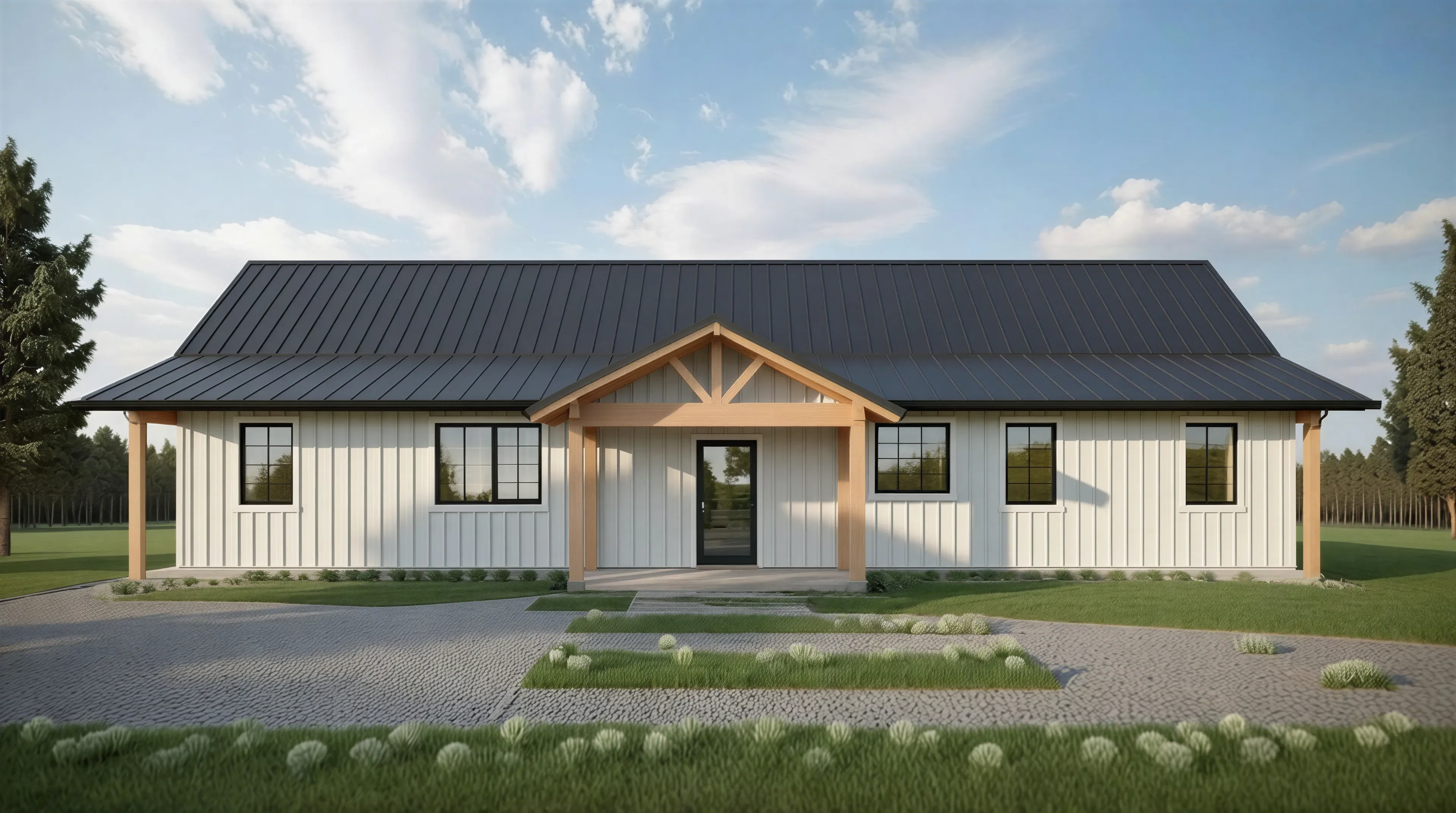 AP-20002-J Jackie Barndominium House Plan - Image 7