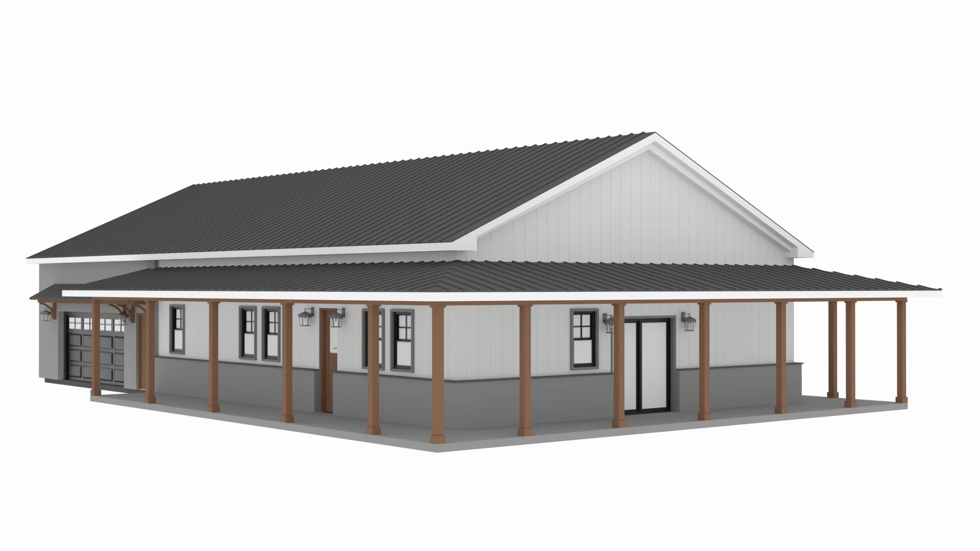 AP-20003 Cody Barndominium House Plan - Image 17