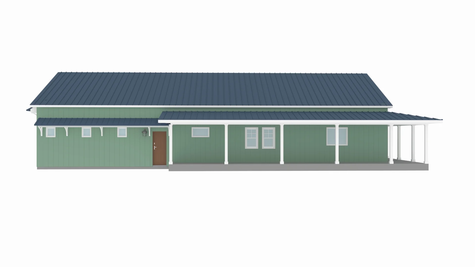 AP-20003-FB Franklin Barndominium House Plan - Image 9