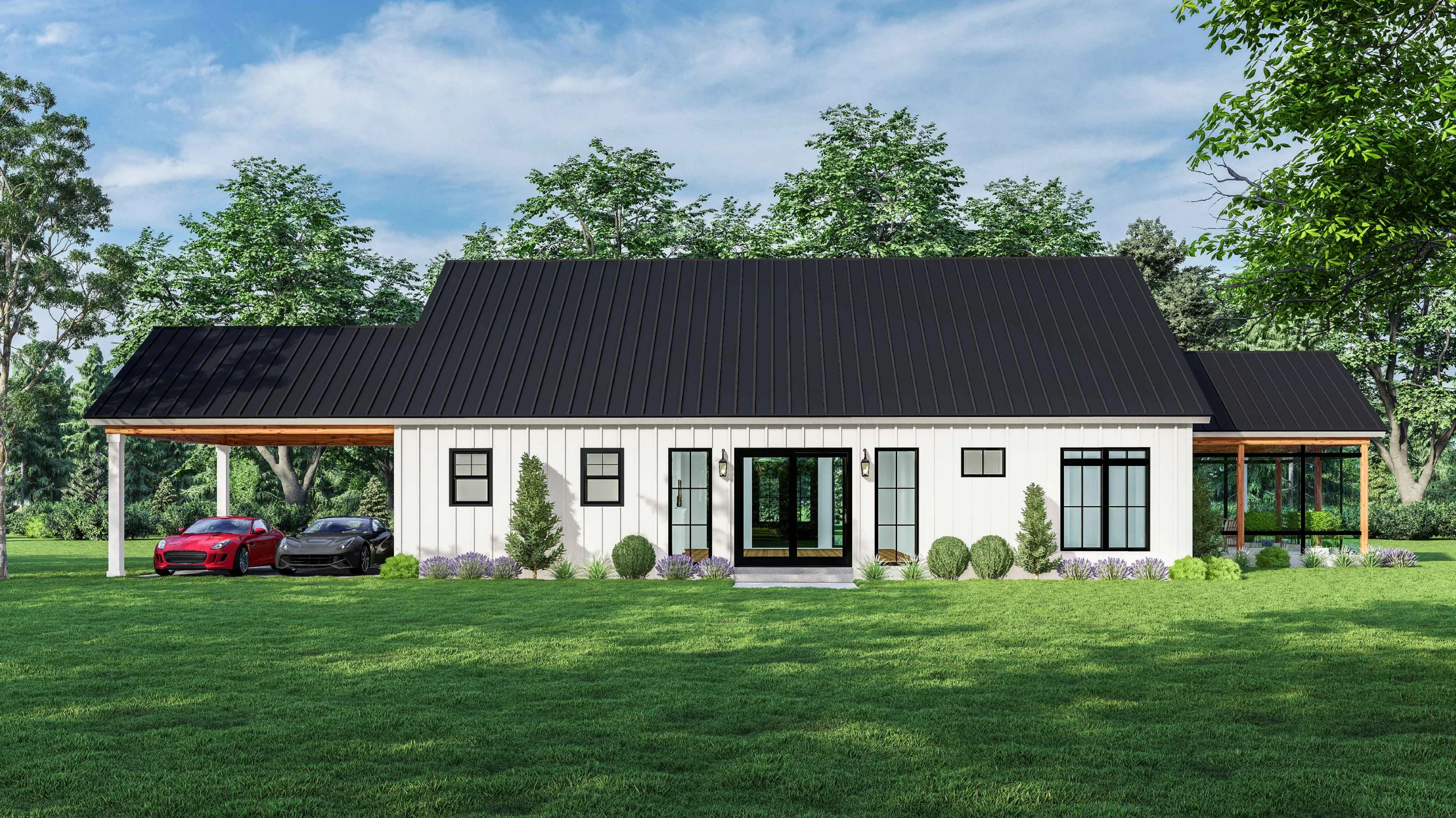 BCO-40001-C Candace Barndominium House Plan - Image 7