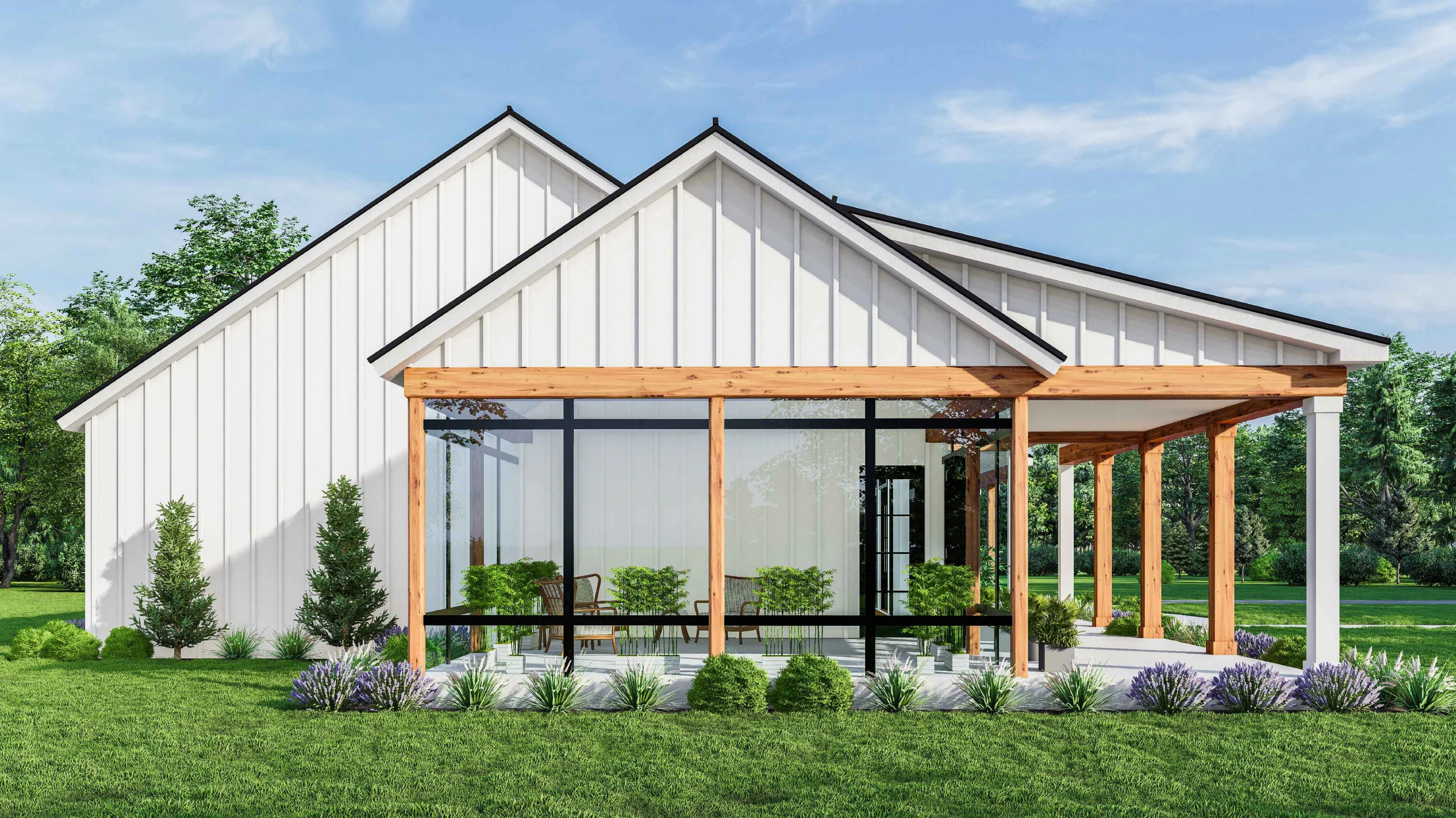 BCO-40001-C Candace Barndominium House Plan - Image 8