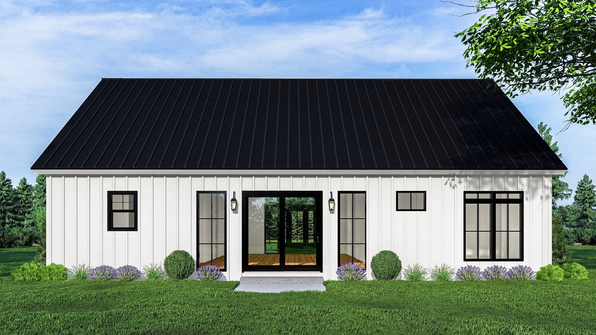 BCO-40001 Daxton Barndominium House Plan - Image 5