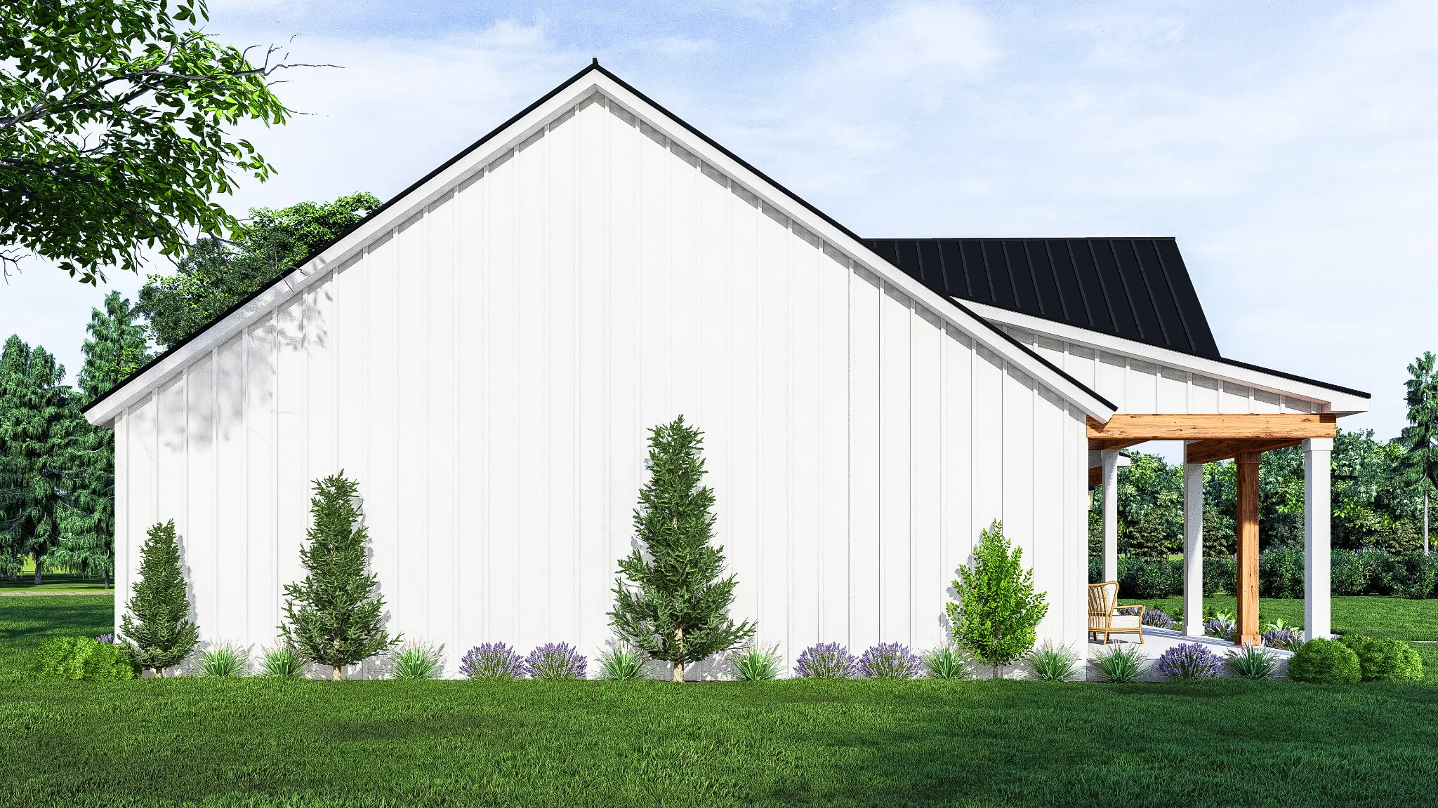 BCO-40001 Daxton Barndominium House Plan - Image 6