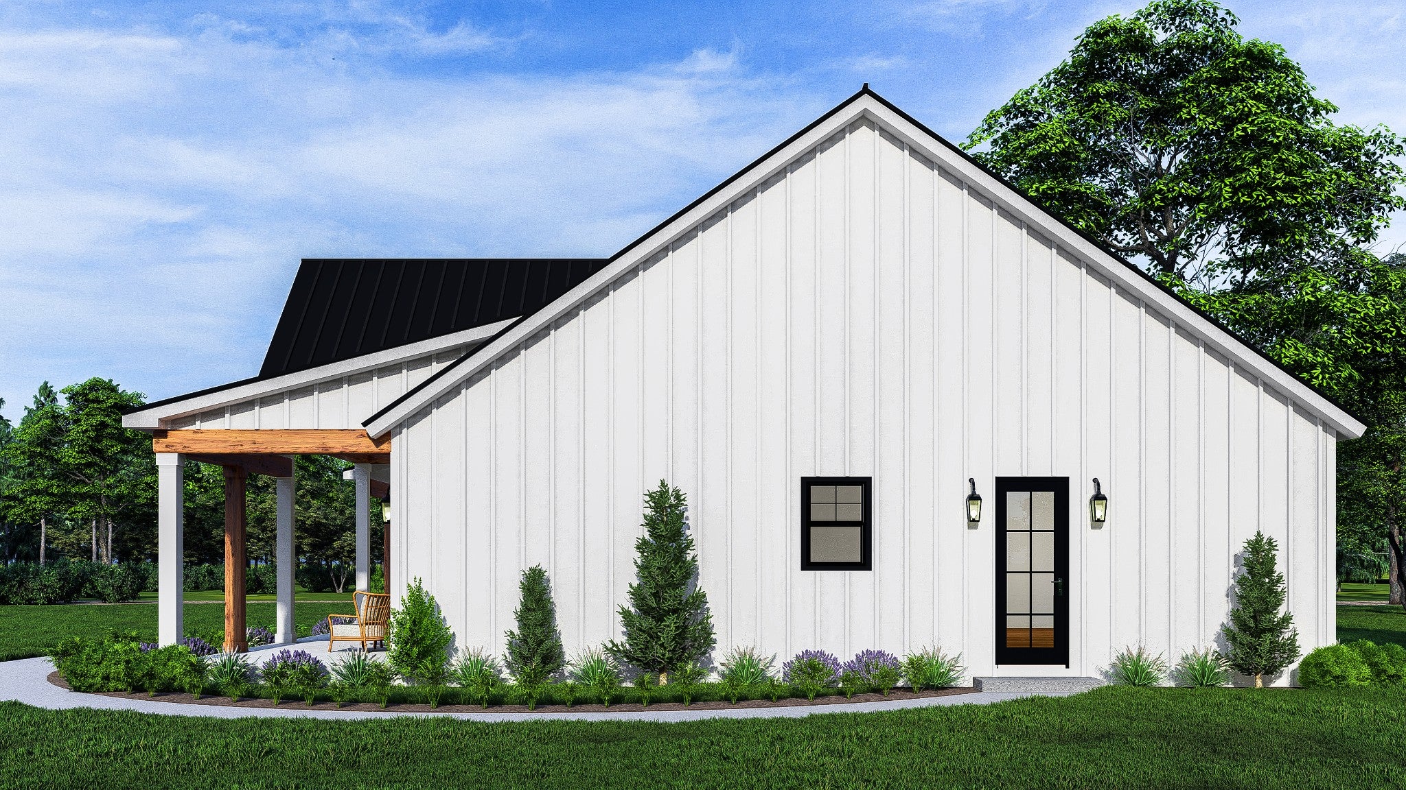 BCO-40001 Daxton Barndominium House Plan - Image 7