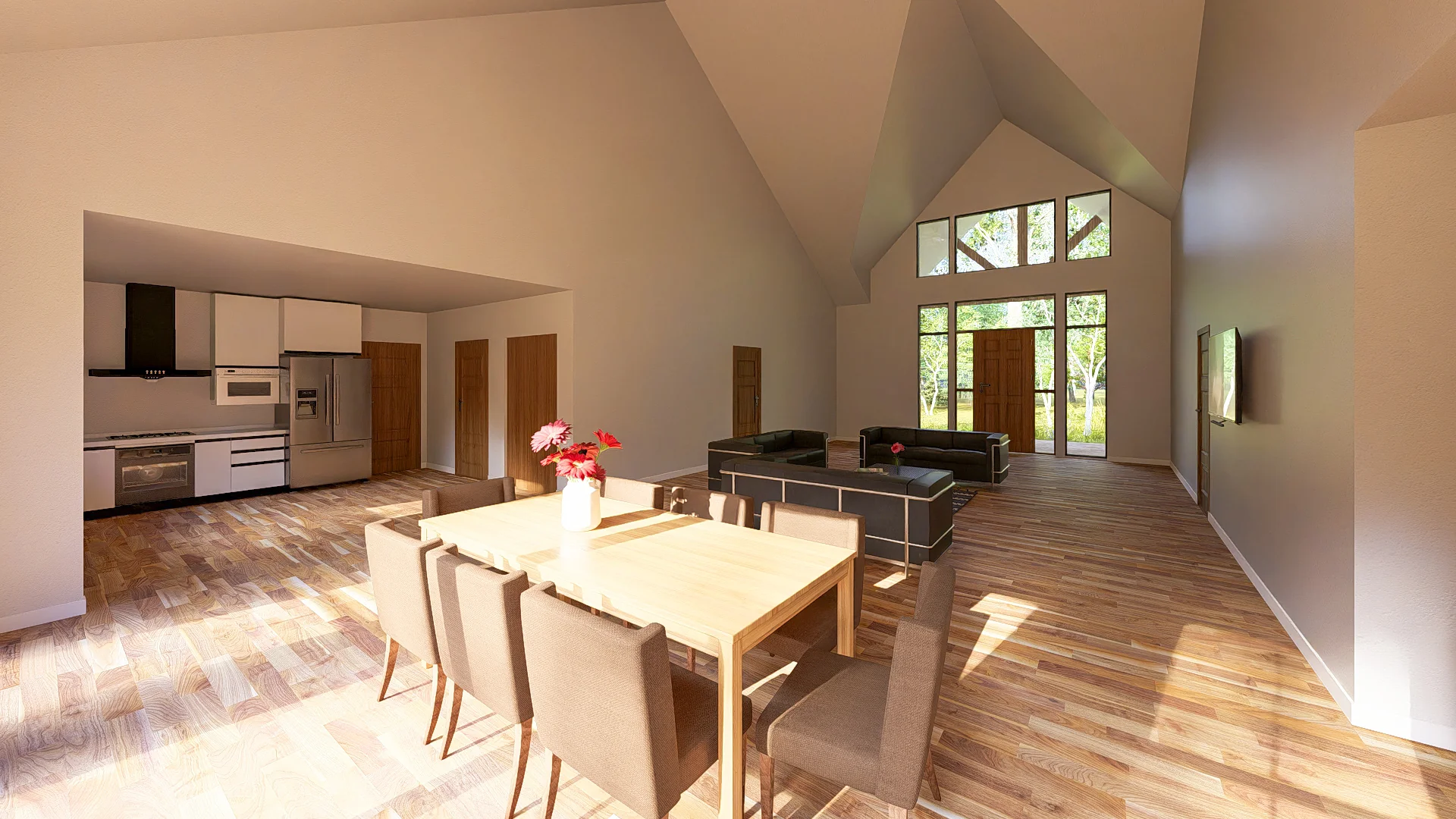 BCO-40001 Daxton Barndominium House Plan - Image 8