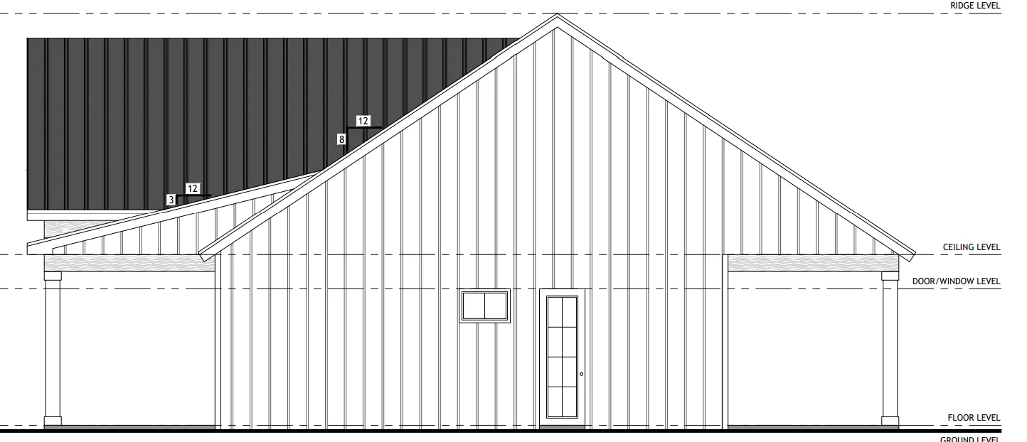 BCO-40001-R Eden Barndominium House Plan - Image 7