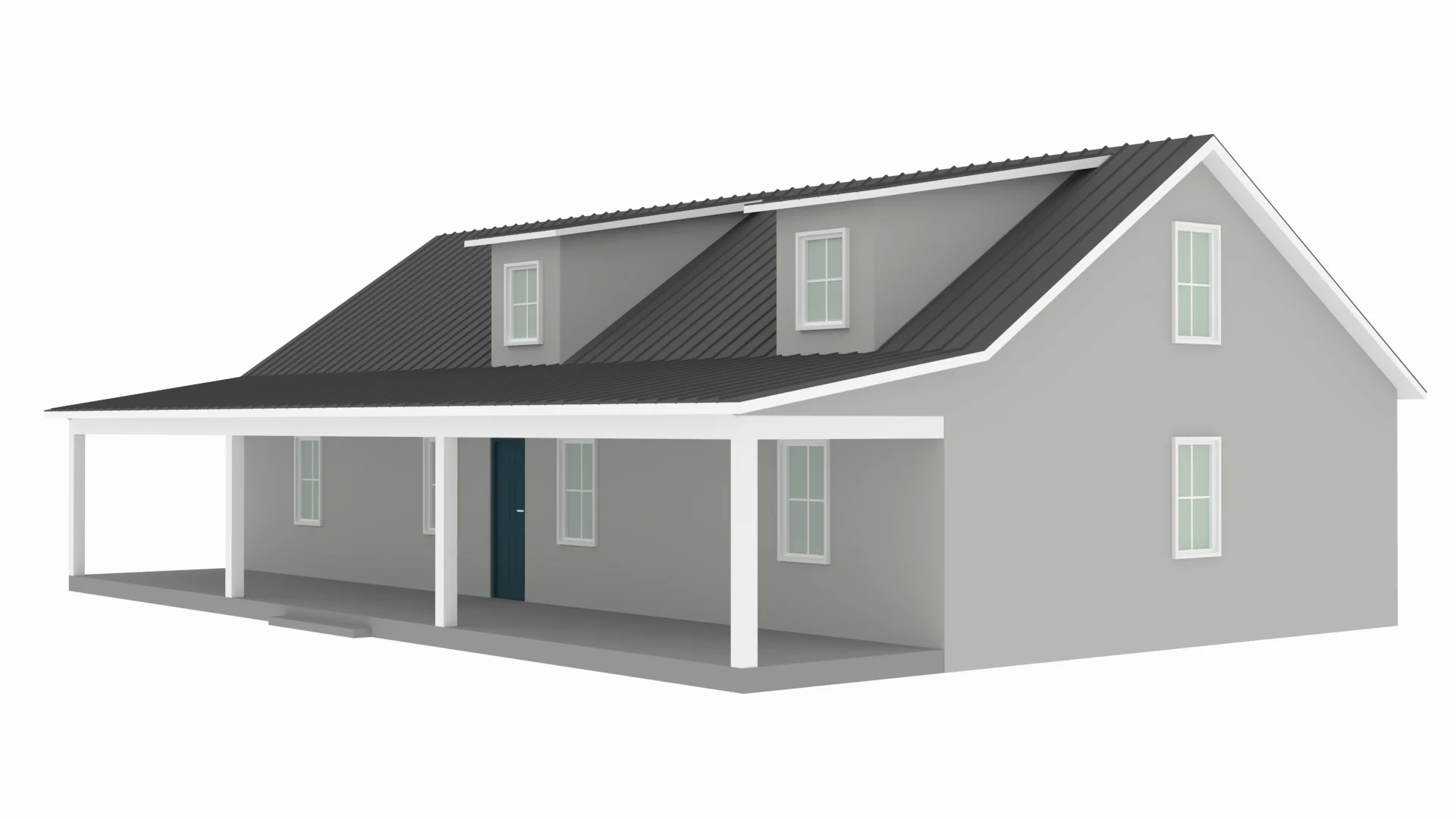 BCO-40006 Flora Barndominium House Plan - Image 11