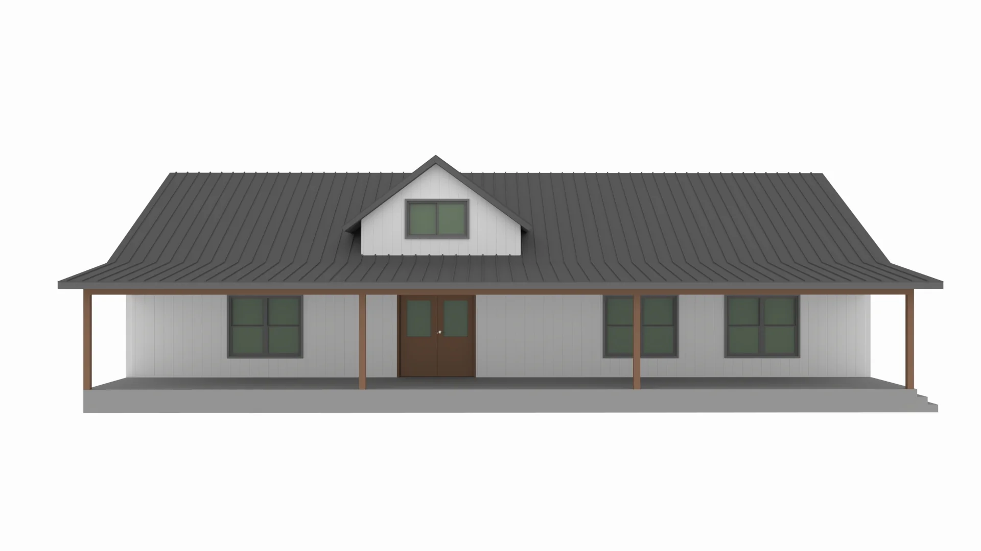 BCO-40007 Sandra Barndominium House Plan - Image 11