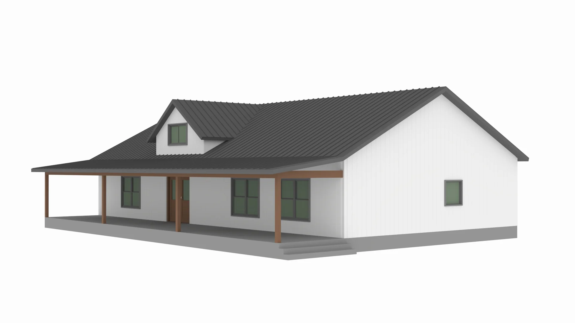 BCO-40007 Sandra Barndominium House Plan - Image 12