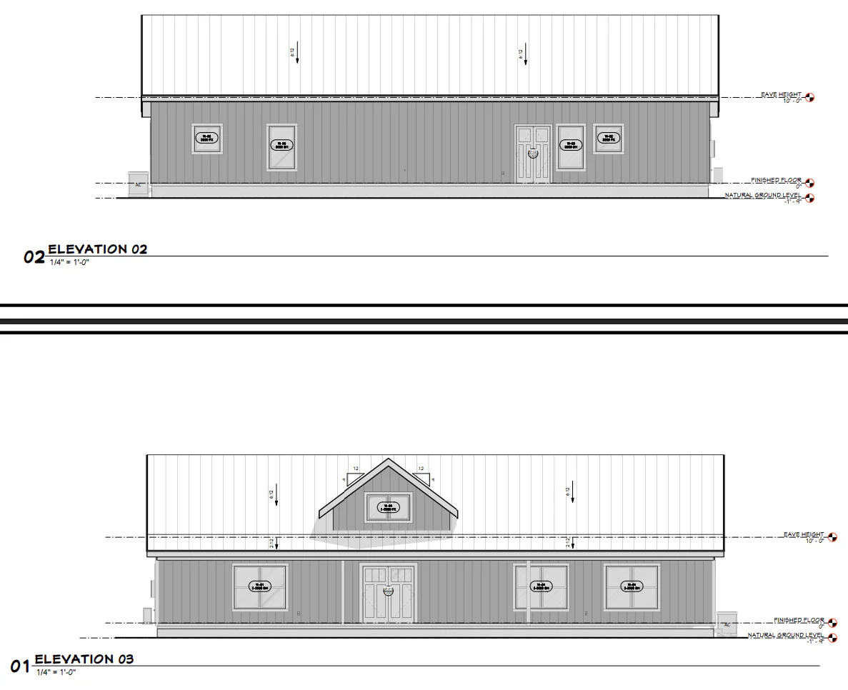 BCO-40007 Sandra Barndominium House Plan - Image 15