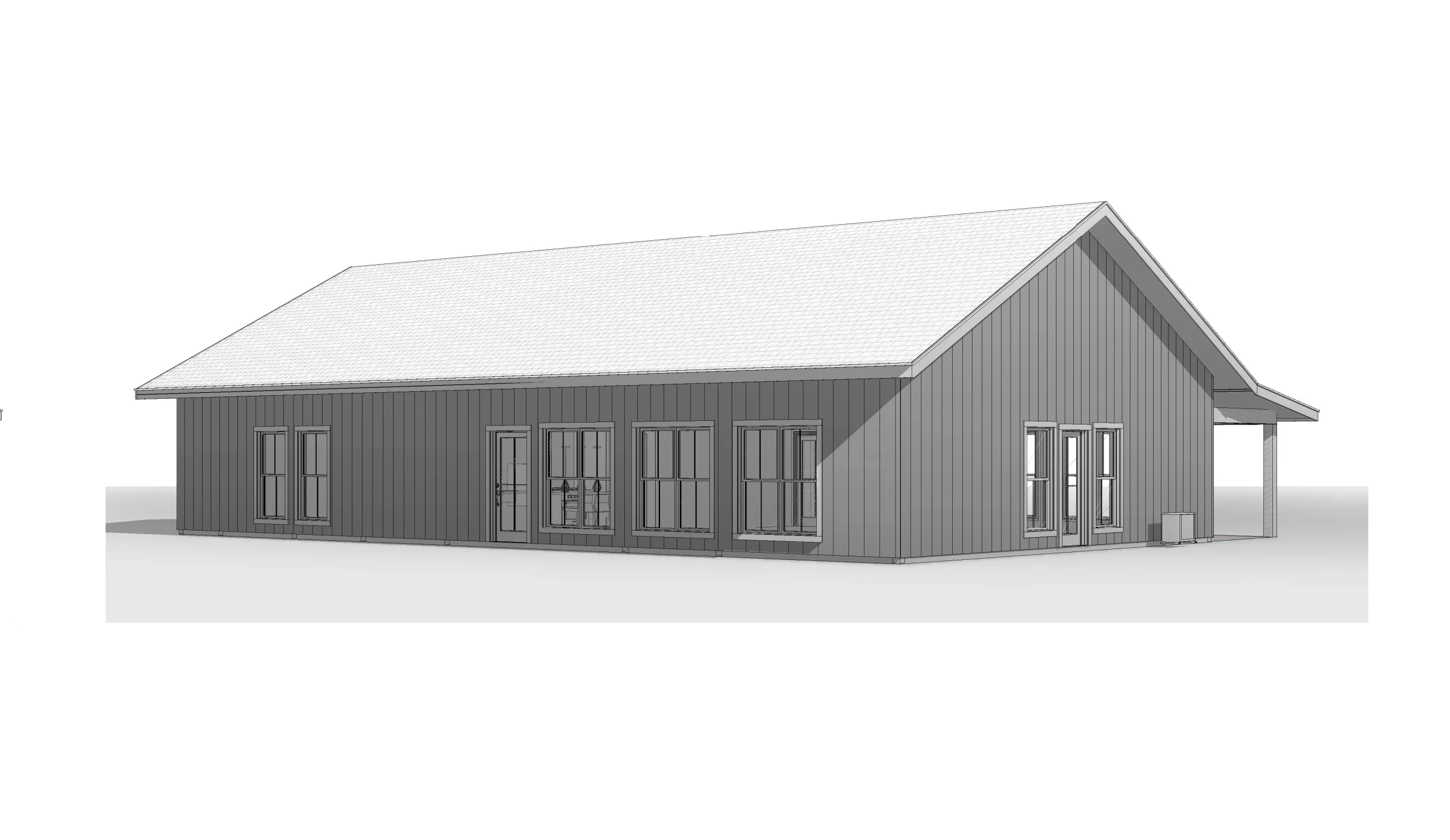BCO-40012 Carie Barndominium House Plan - Image 12