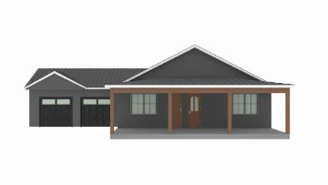 BCO-40014 Ridgeway Barndominium House Plan - Image 10