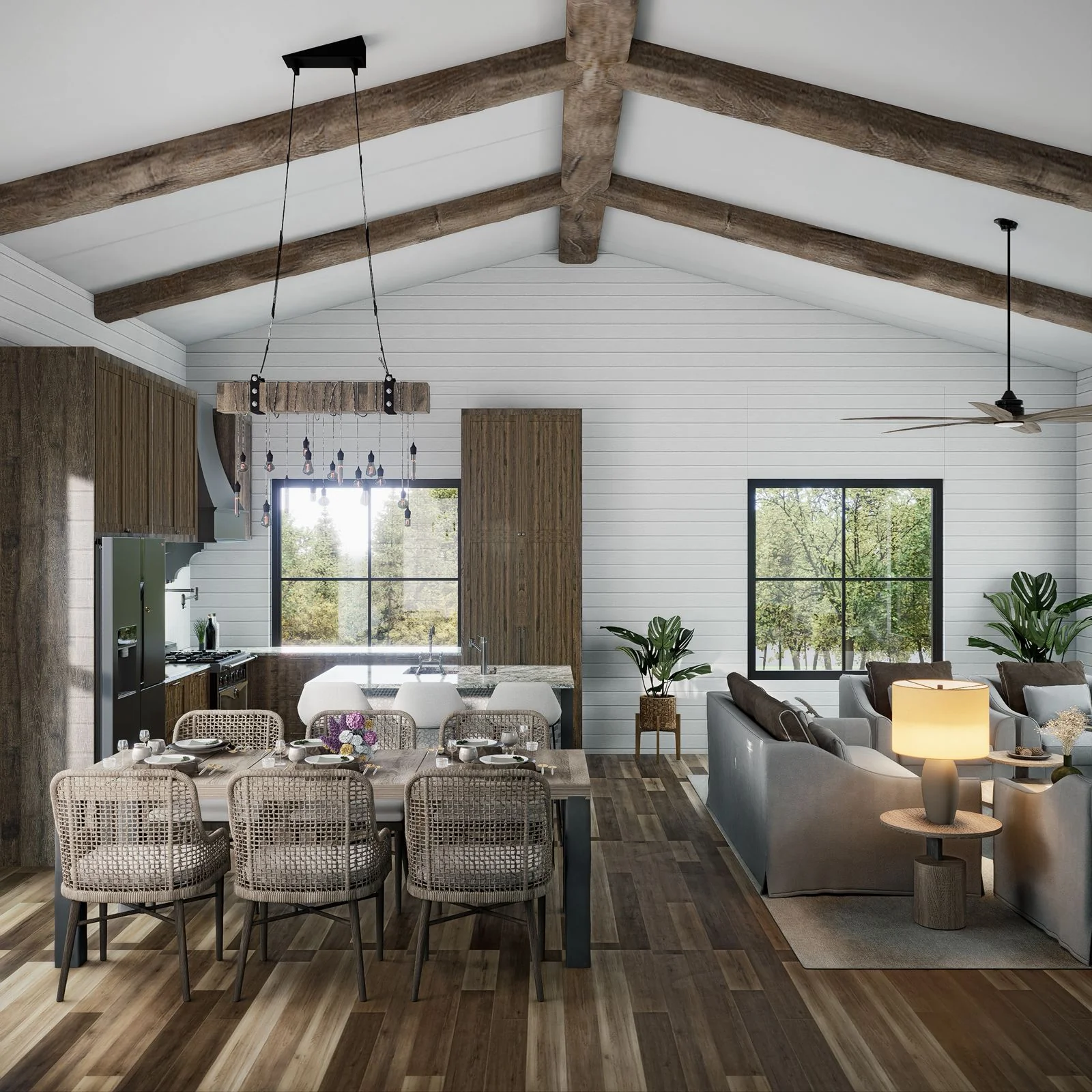 BCO-40025 Bluebonnet Barndominium House Plan - Image 11