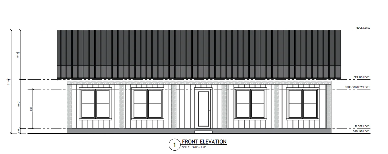 BCO-40025 Bluebonnet Barndominium House Plan - Image 17