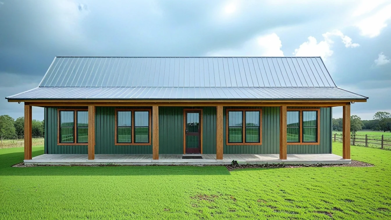 BCO-40025 Bluebonnet Barndominium House Plan - Image 3