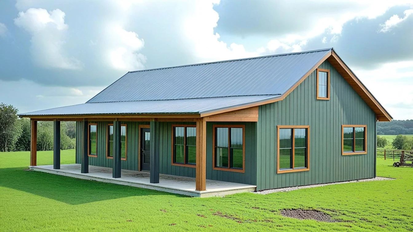 BCO-40025 Bluebonnet Barndominium House Plan - Image 4