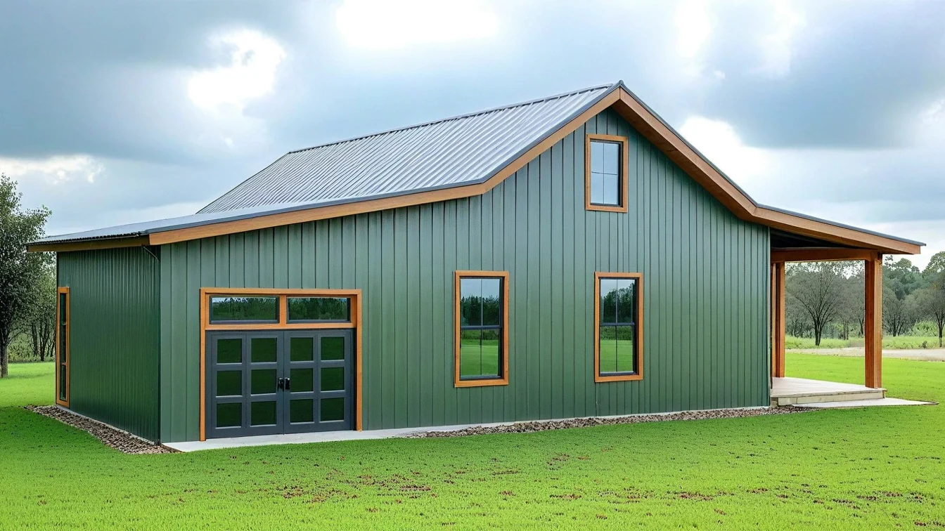 BCO-40025 Bluebonnet Barndominium House Plan - Image 6