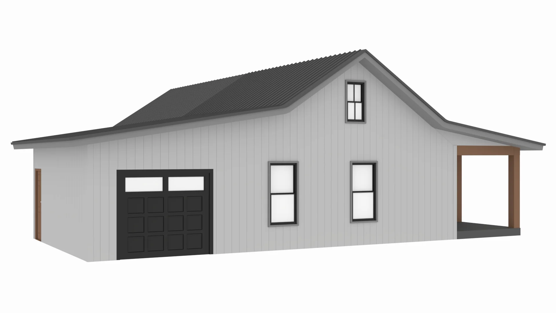 BCO-40025 Bluebonnet Barndominium House Plan - Image 9