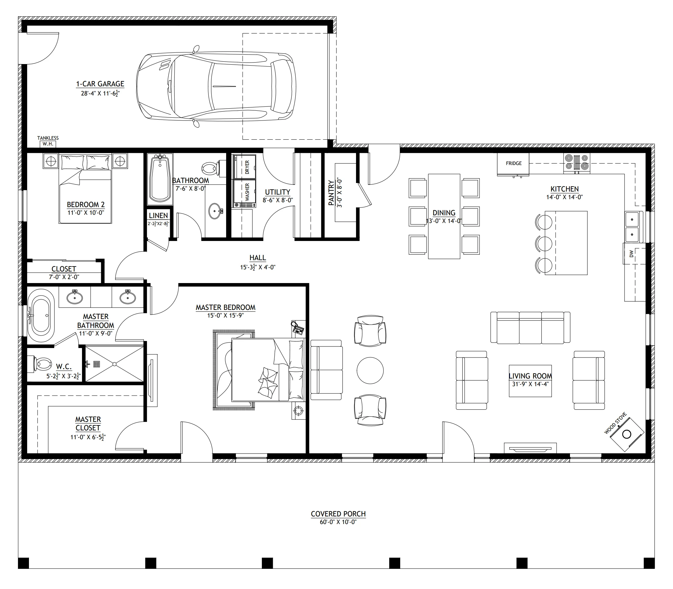 BCO-40025-D Dawn Barndominium House Plan - Image 12