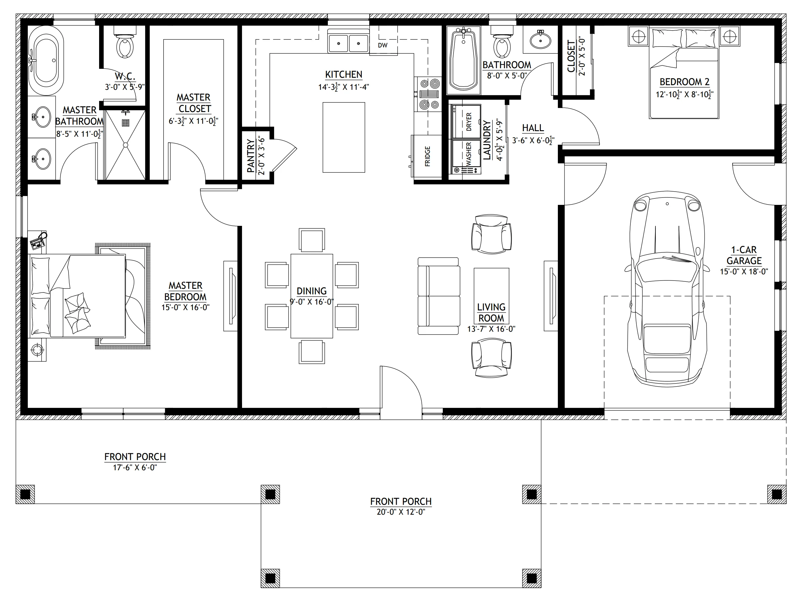 BCO-40029-S Shannon Barndominium House Plan - Image 13