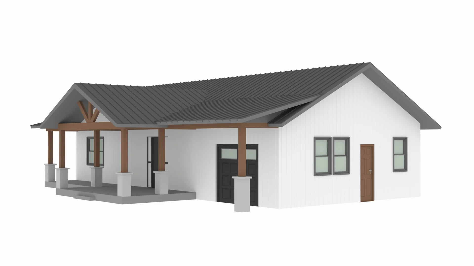 BCO-40029-S Shannon Barndominium House Plan - Image 6