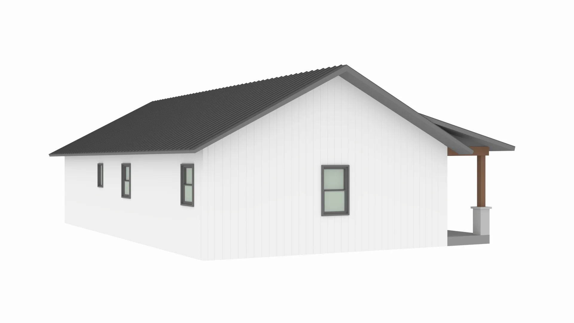 BCO-40029-S Shannon Barndominium House Plan - Image 8