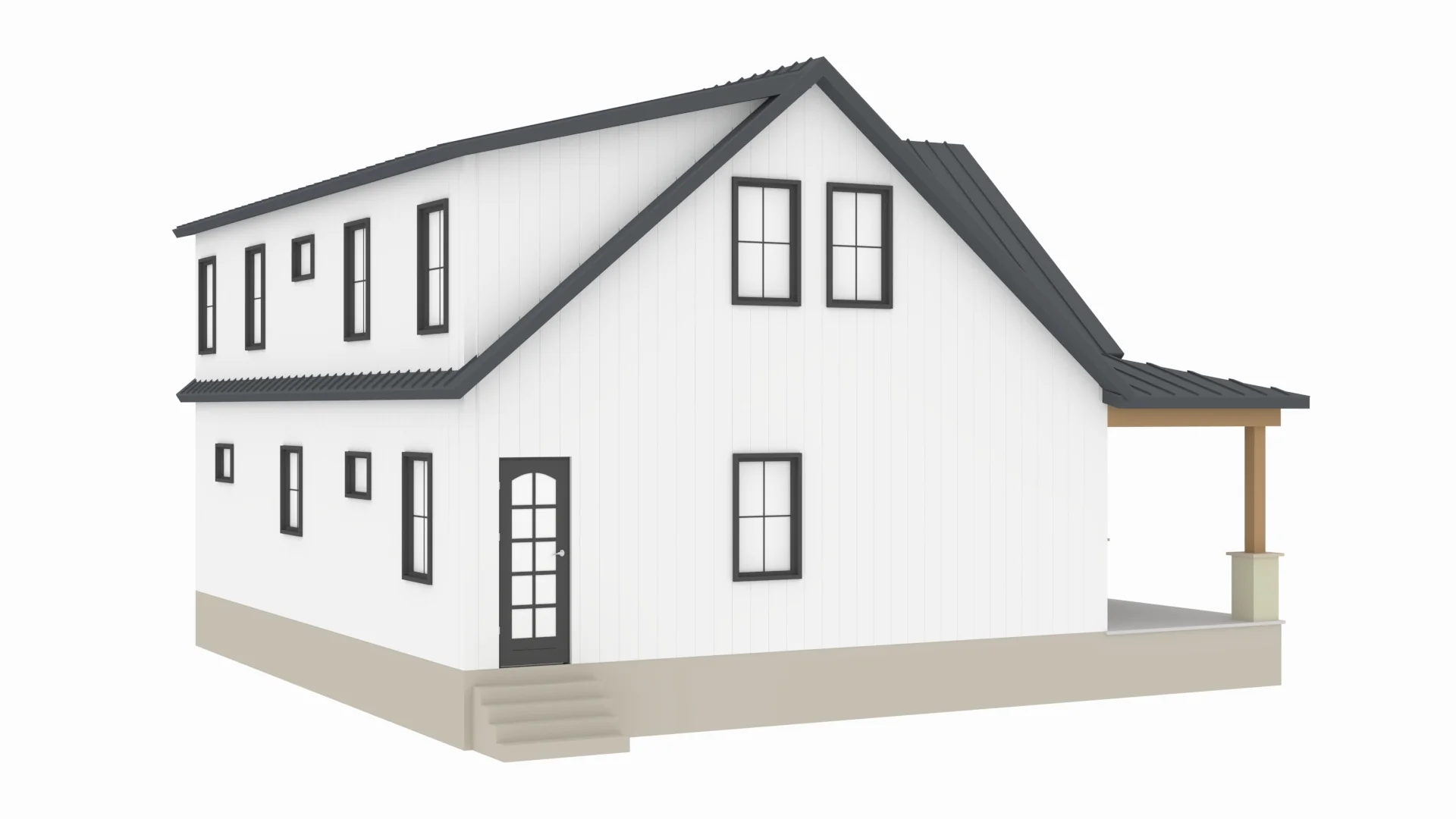 BCO-40034-B Brandon Barndominium House Plan - Image 12