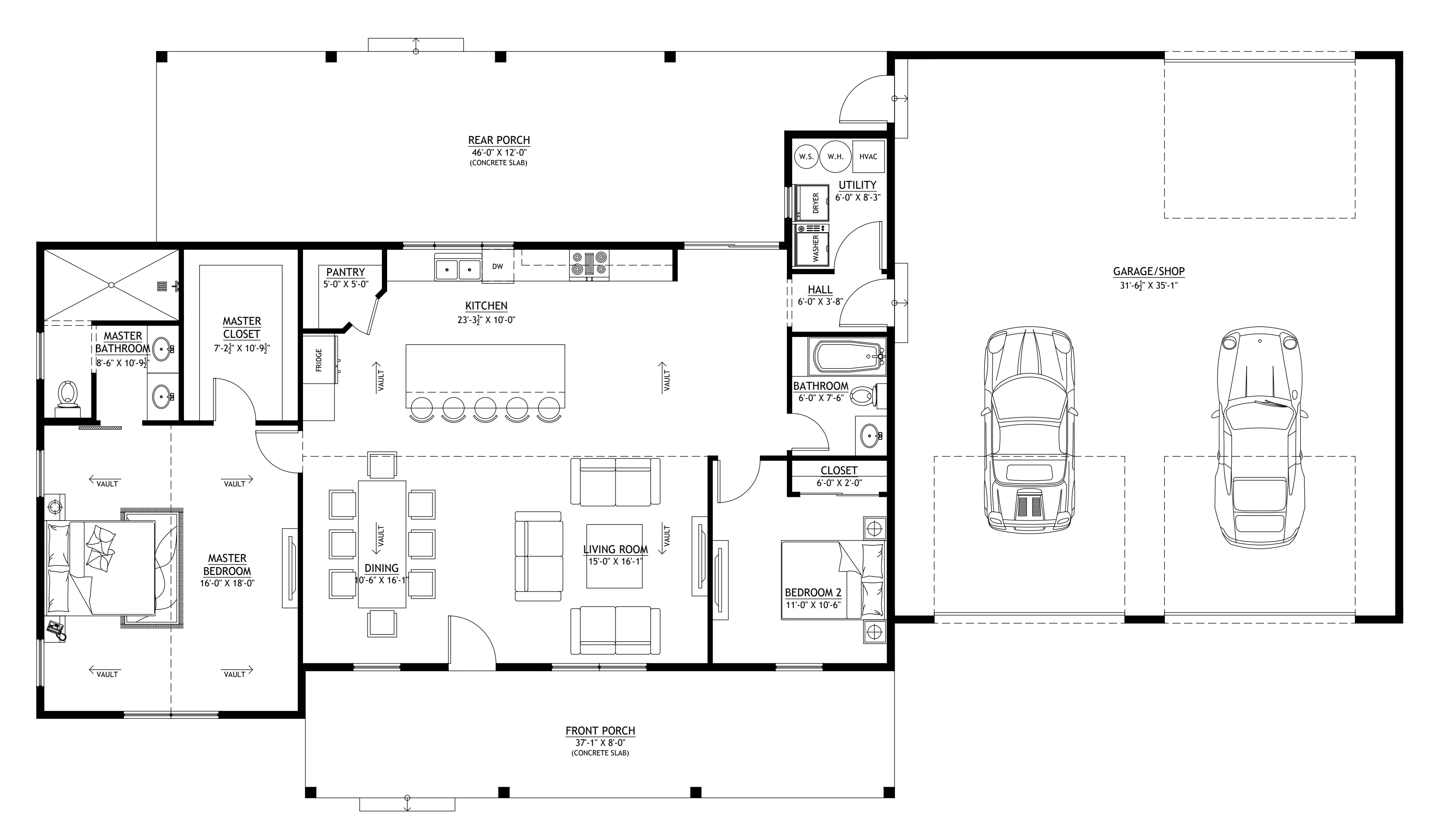 BCO-40037 Katherine Barndominium House Plan - Image 19