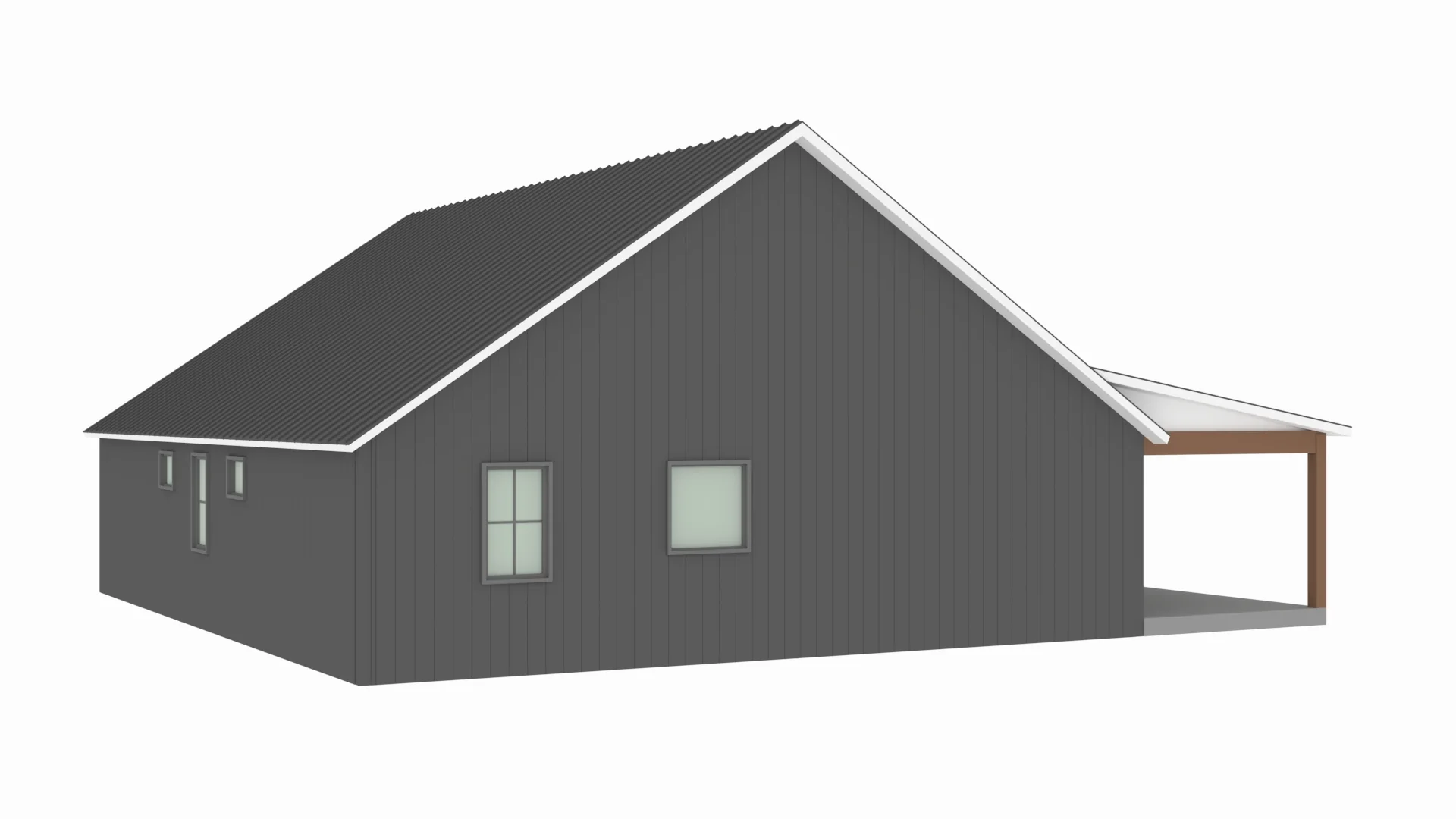 BCO-40041-C Castle Barndominium House Plan - Image 10