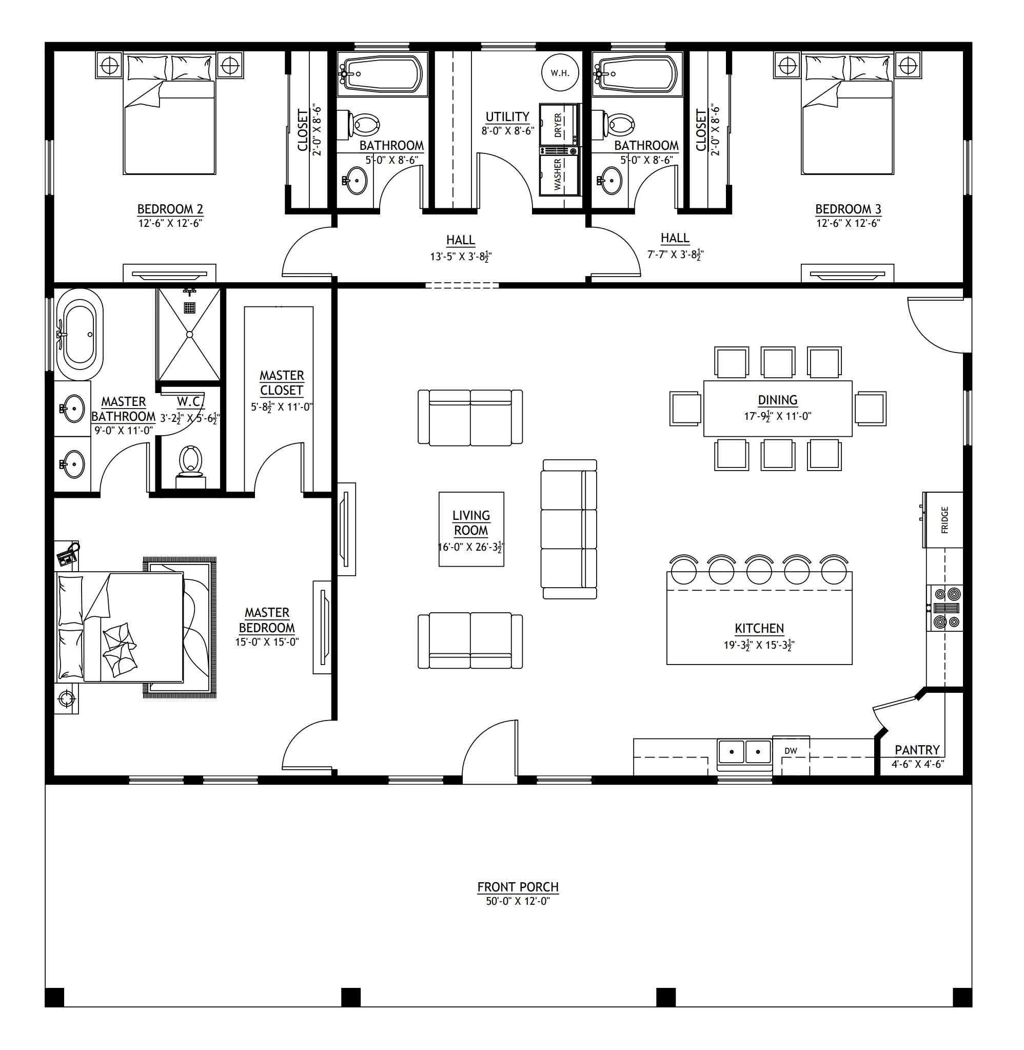 BCO-40041-C Castle Barndominium House Plan - Image 11