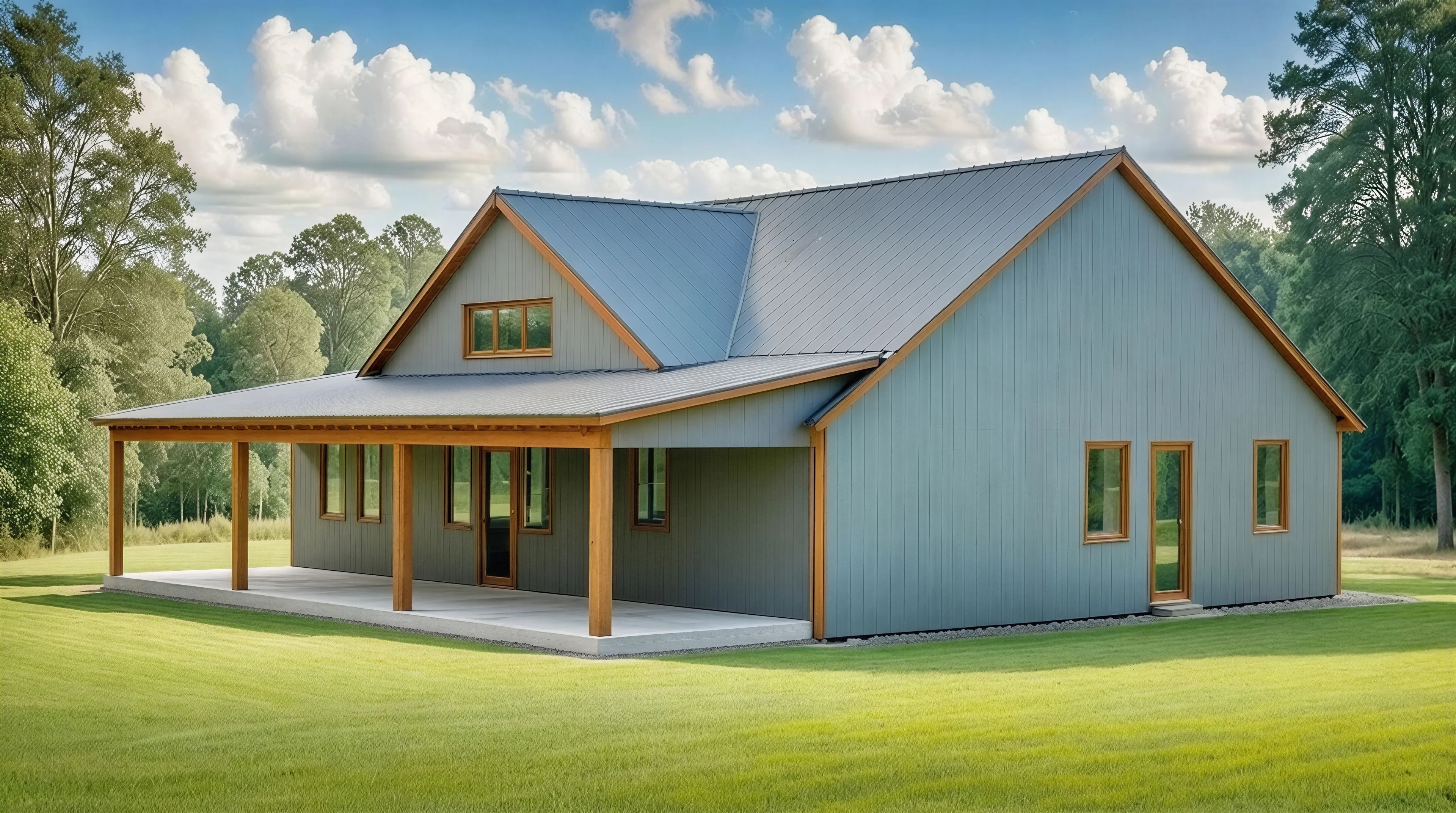 BCO-40041-C Castle Barndominium House Plan - Image 5
